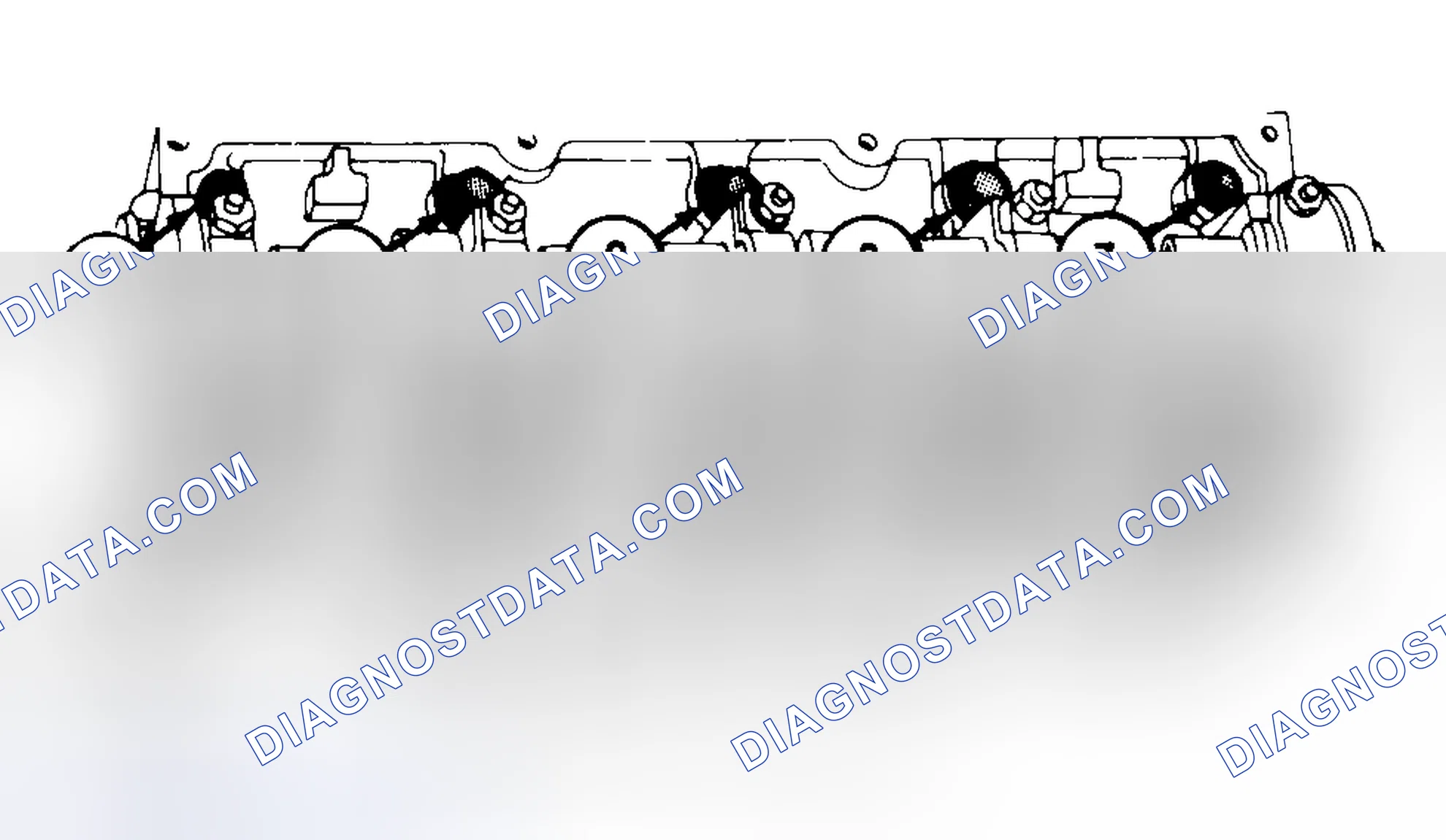 Scheme 7: Typical Cylinder Head Tightening or Loosening Sequence