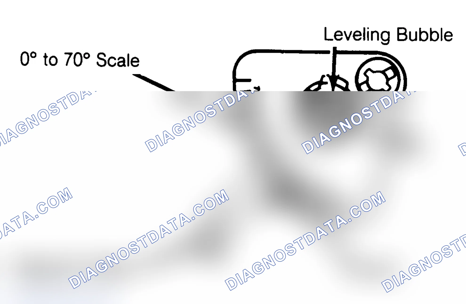 Scheme 3: Choke Valve Angle Gauge This gauge must be used to perform some adjustments.