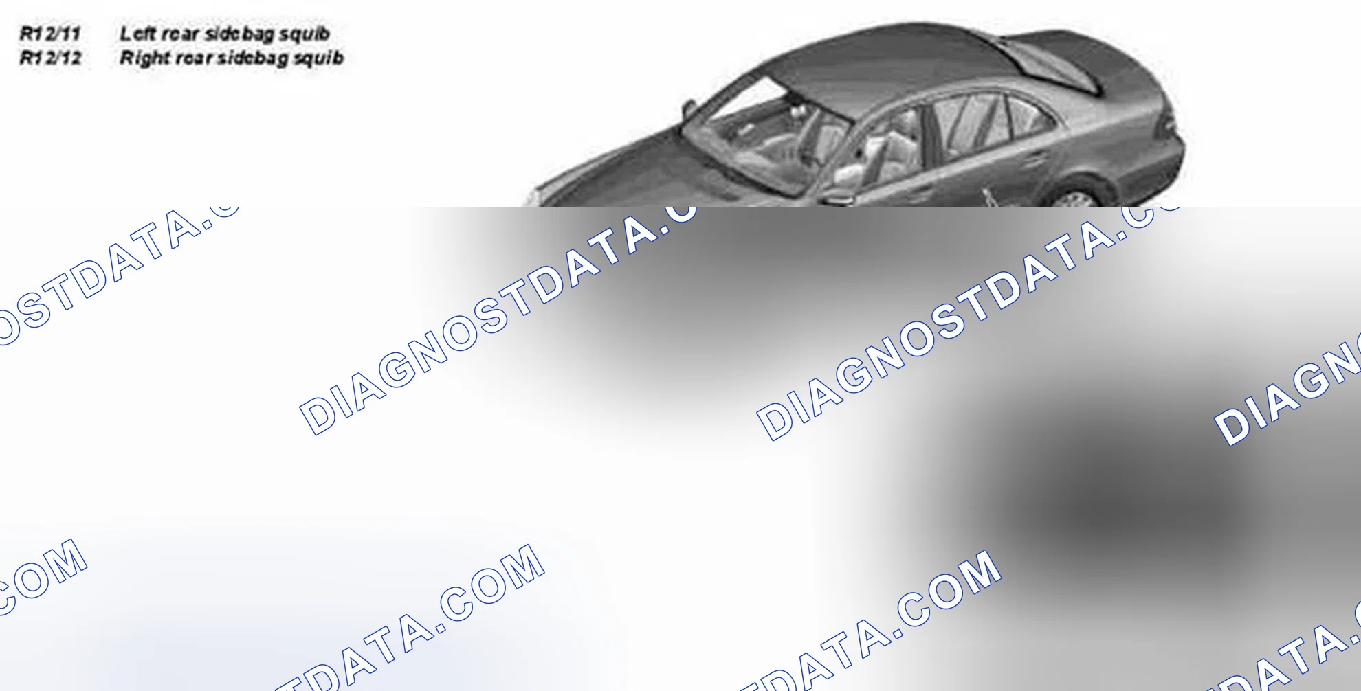 Fig. 48: Identifying Left/Right Rear Sidebag Squib