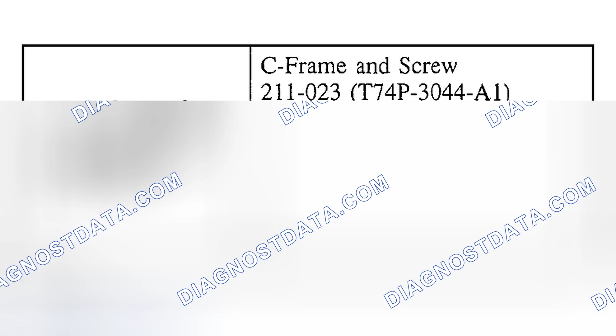 Scheme 41: Special Tool(s)