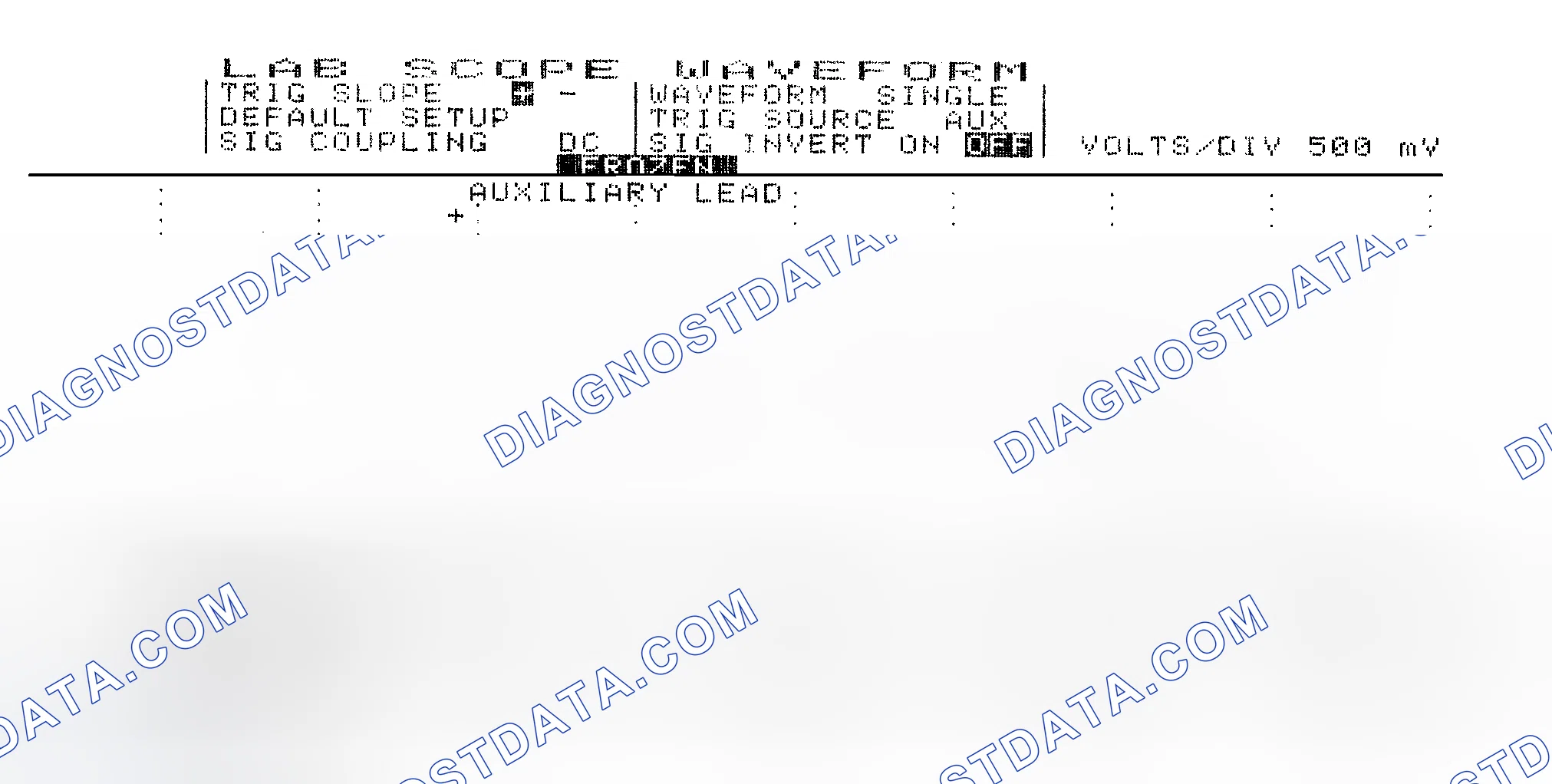 Scheme 14: Single Injector w/Excessive Current Flow - Current Pattern