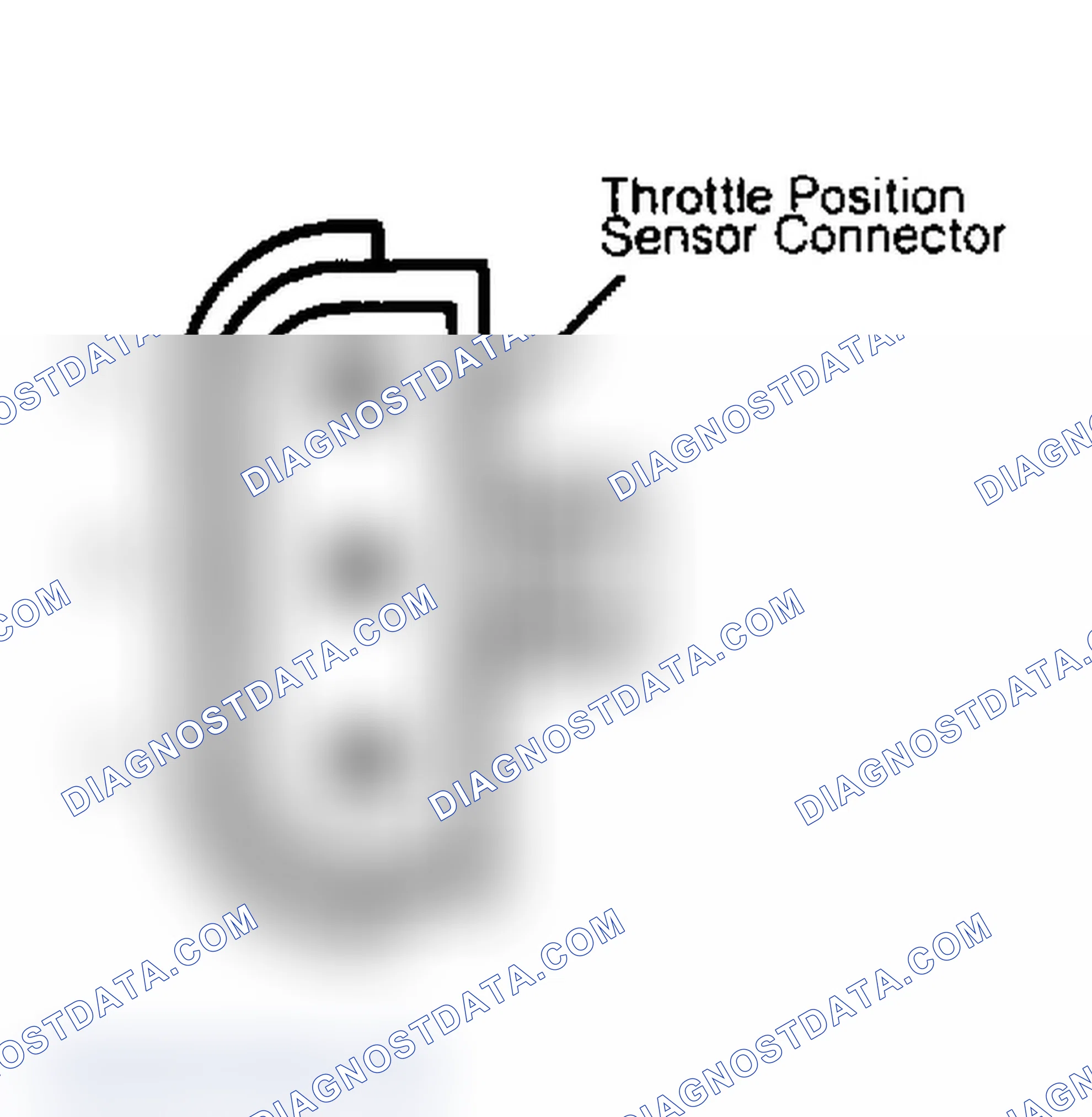 Scheme 24: Throttle Position Sensor Terminal Identification