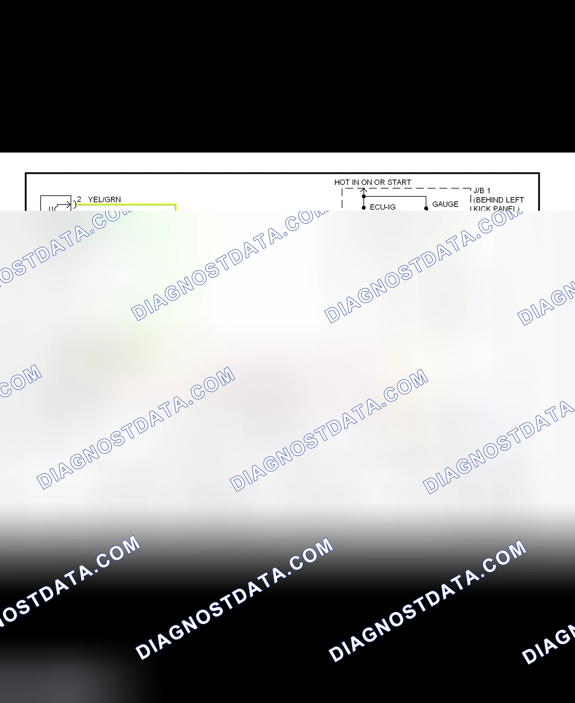 Fig. 3: Electronic Power Steering Wiring Diagram (1999-2000 SC300 & SC400)