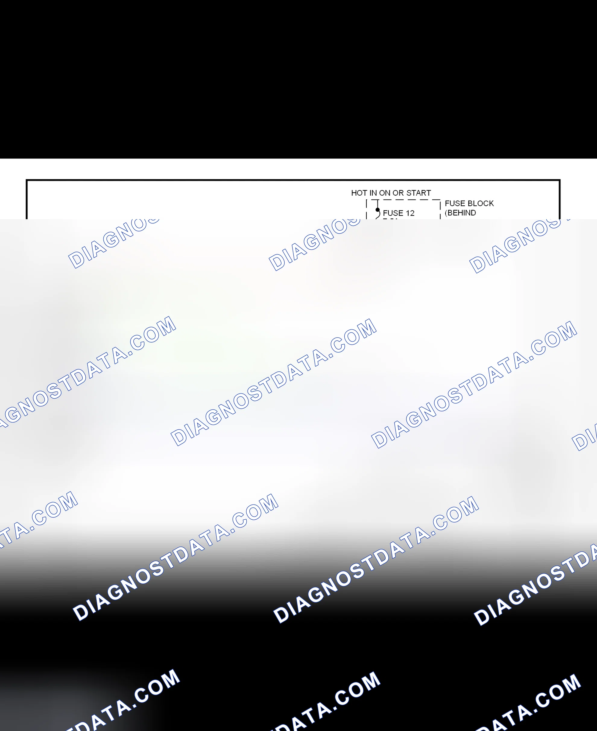 Scheme 7: Shift Lock System Circuit Diagram (1997 Infiniti QX4)
