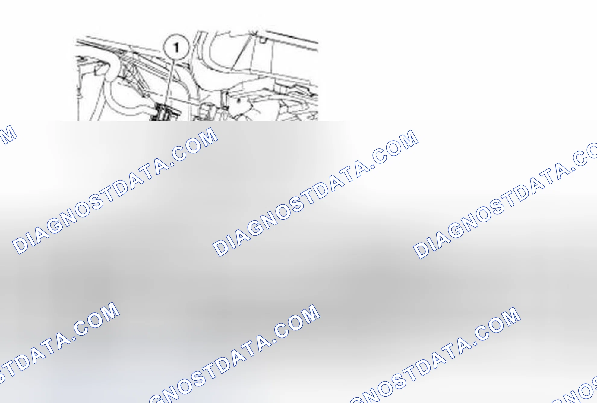 Scheme 40: Mode Door Actuator - Cold Air Bypass Door