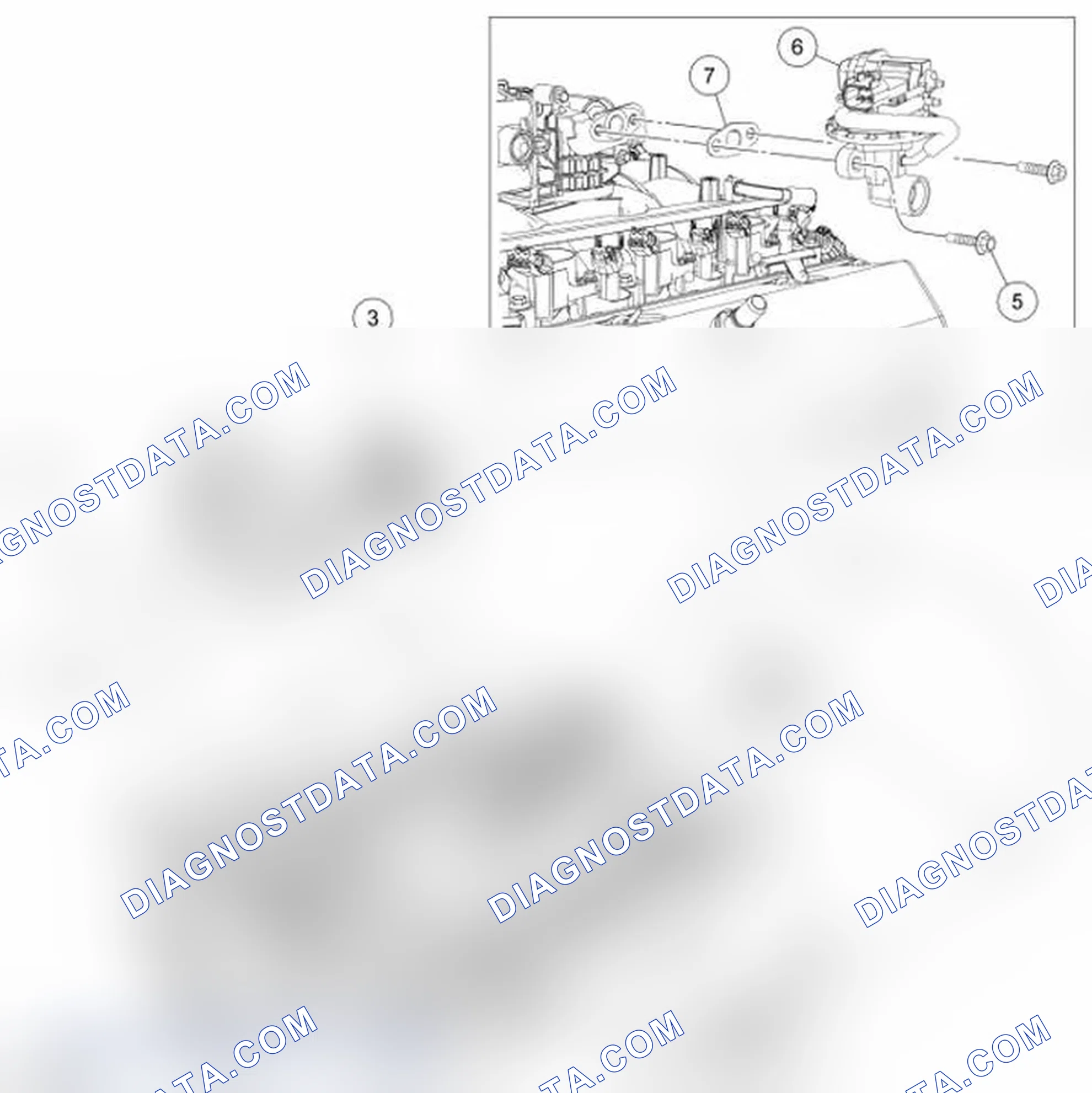 Scheme 6: EGR System Module-To-Exhaust Manifold Tube, EGR System Module and Throttle Body (TB)