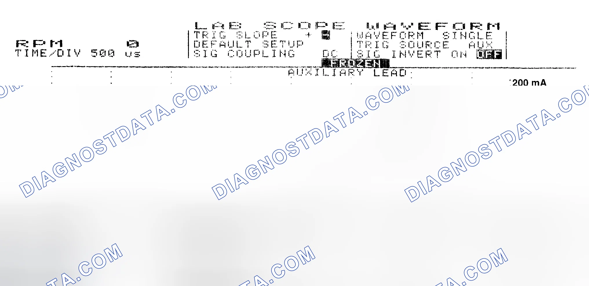 Scheme 17: Single Injector w/Normal Current Flow - Current Pattern