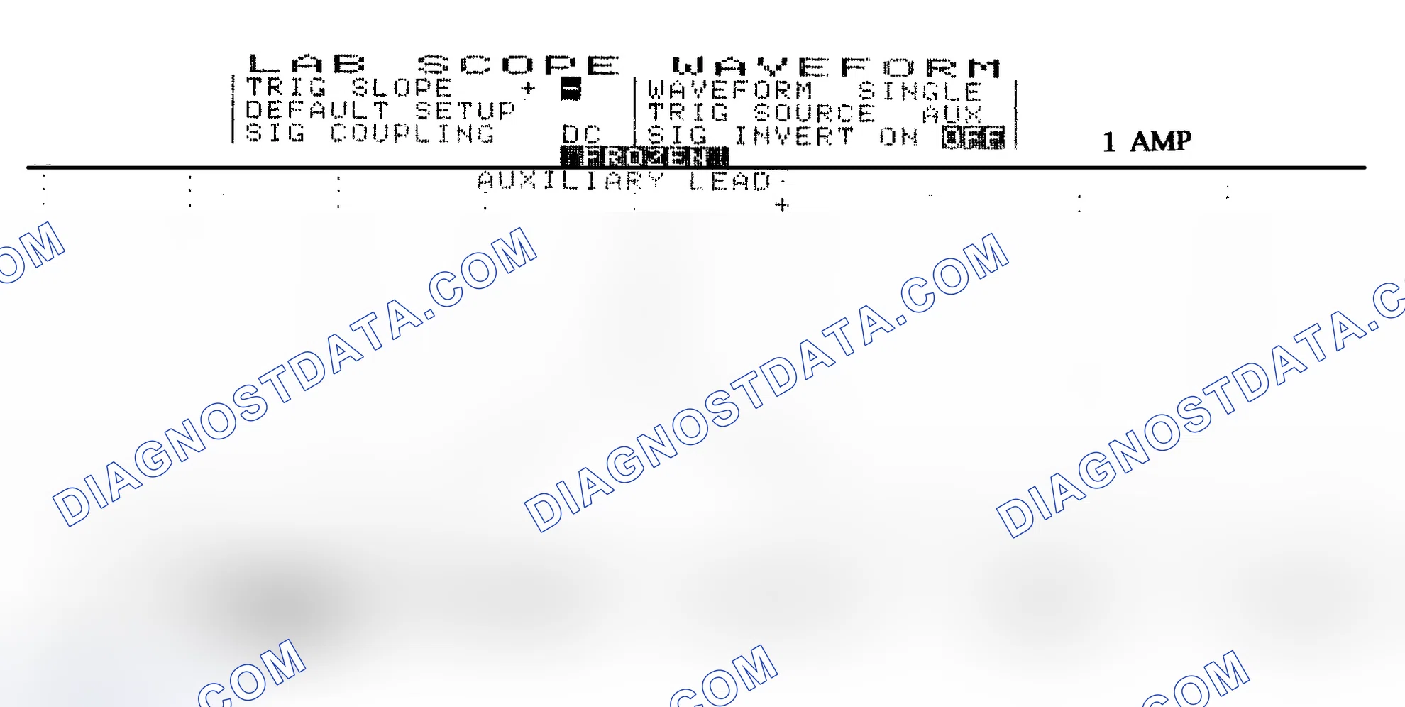 Scheme 20: Single Injector w/Normal Current Flow - Current Pattern