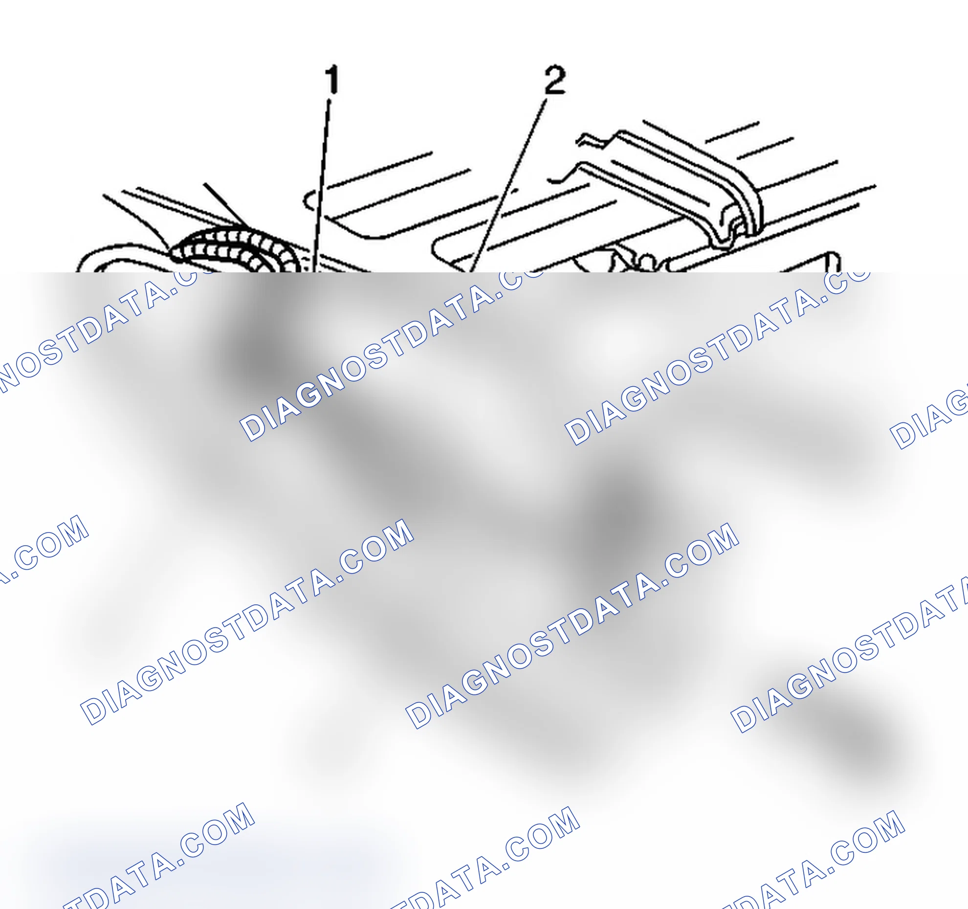 Scheme 23: Identifying Fuel Feed Pipes At Fuel Filter/Pressure Regulator