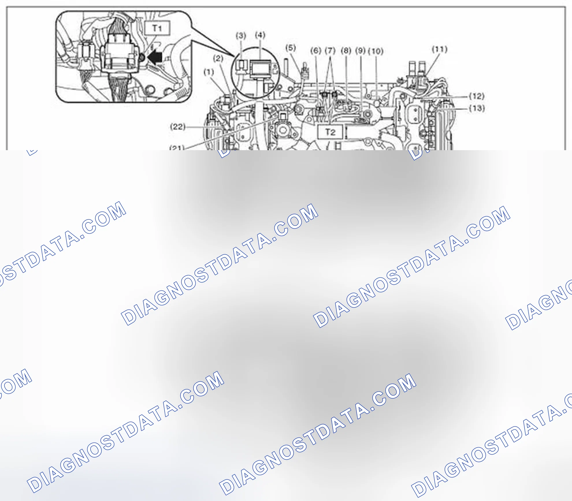 Scheme 105: ENGINE HARNESS
