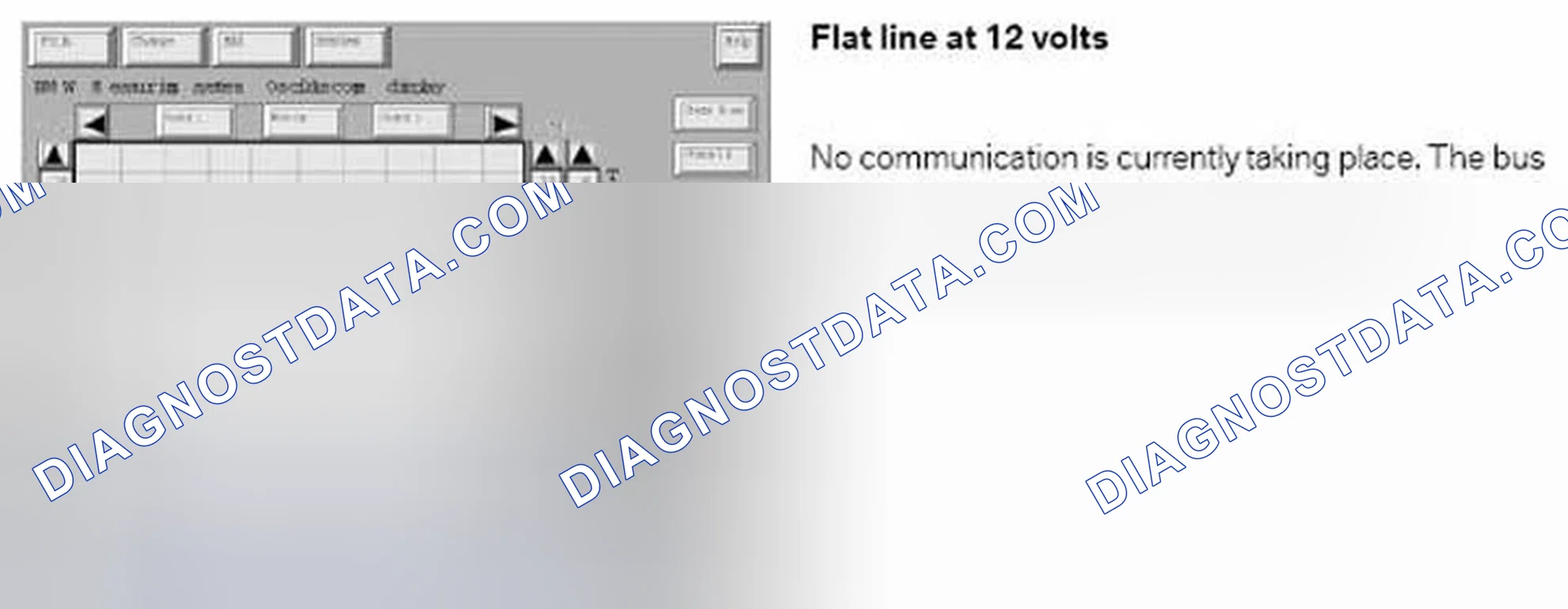 Scheme 264: Examples of defective K/D-Bus signals