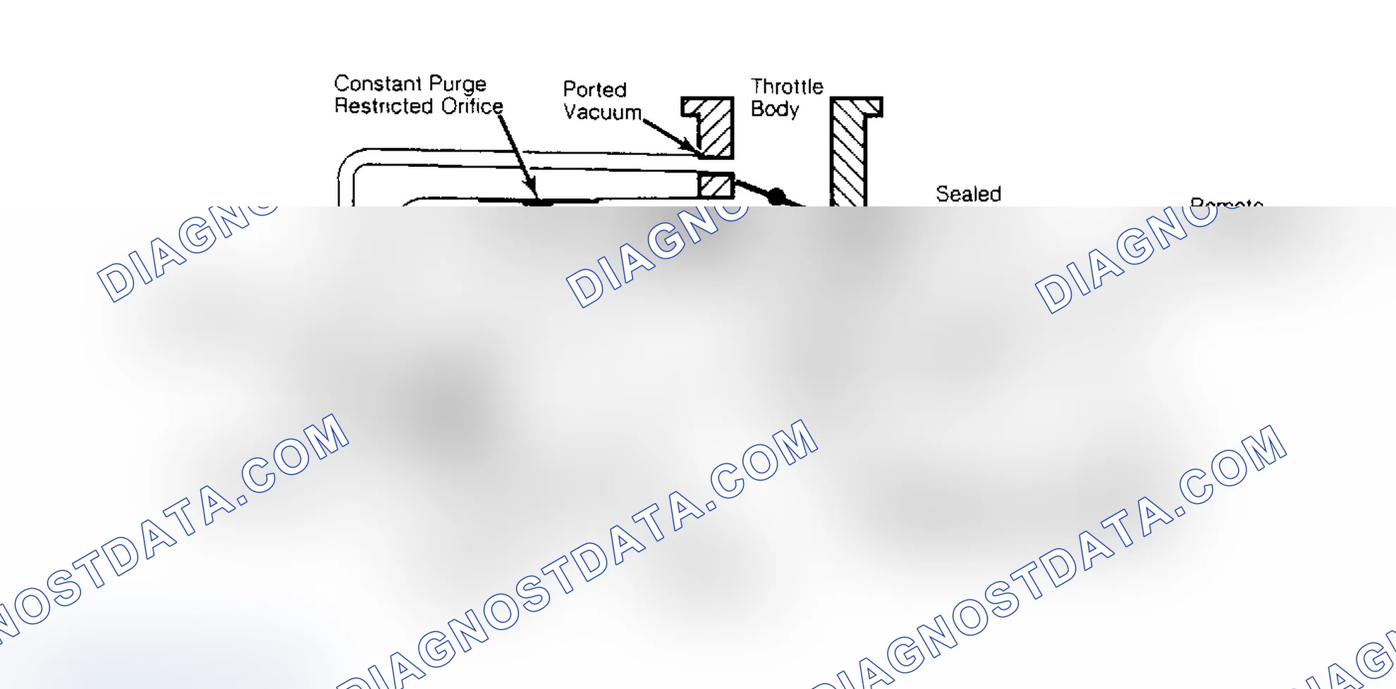 Scheme 54: Restricted/Full Manifold Vacuum Purge System (Camaro 2.8L VIN S Shown)