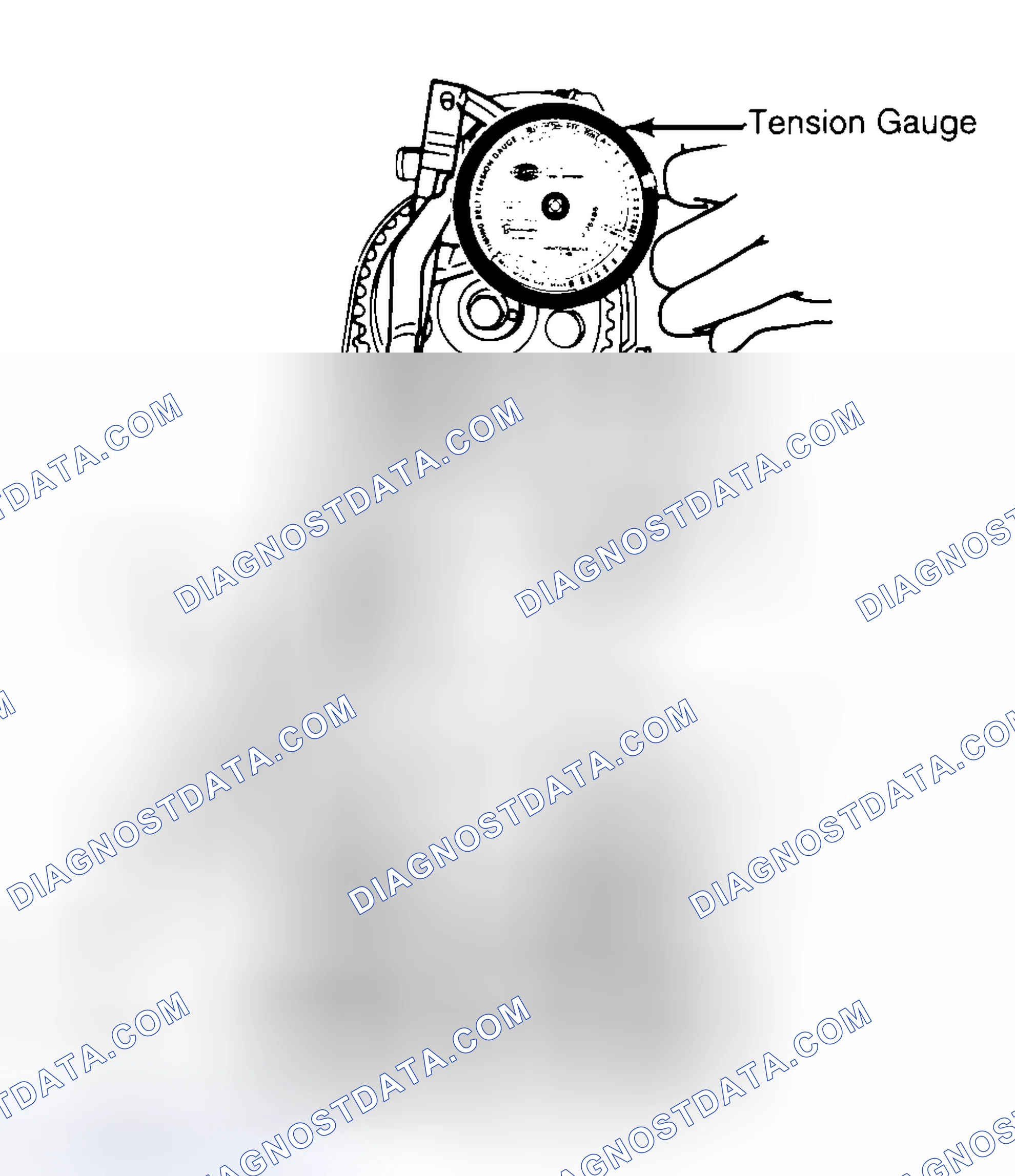 Scheme 3: Adjusting Typical Timing Belt Tension