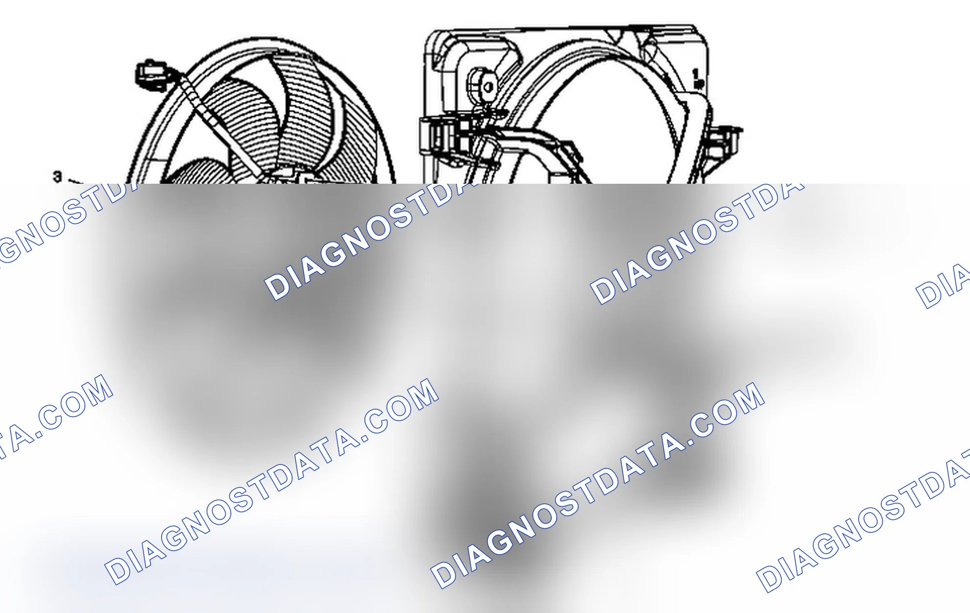 Scheme 9: Engine Coolant Fan Replacement