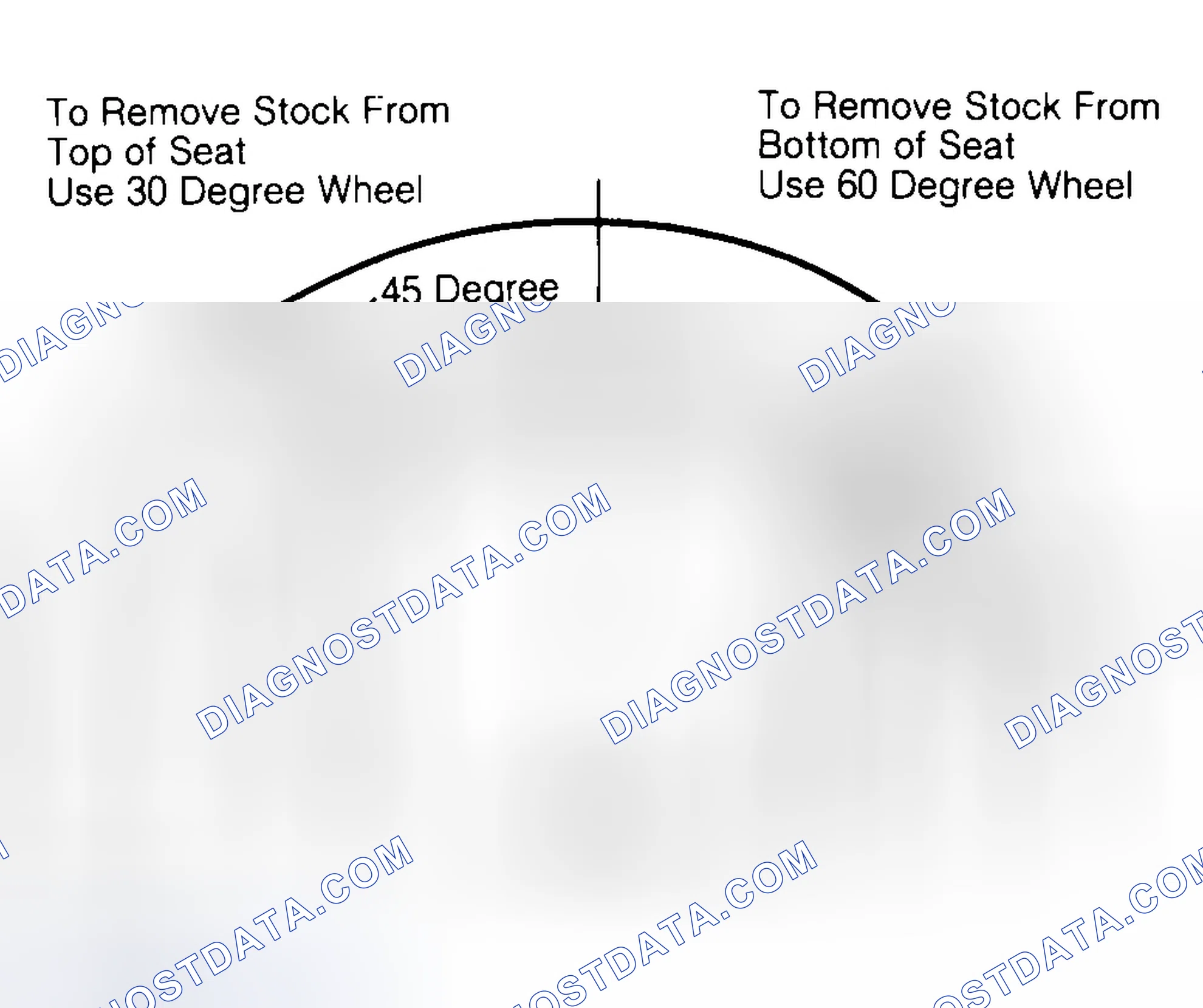 Scheme 19: Adjusting Valve Seat Width