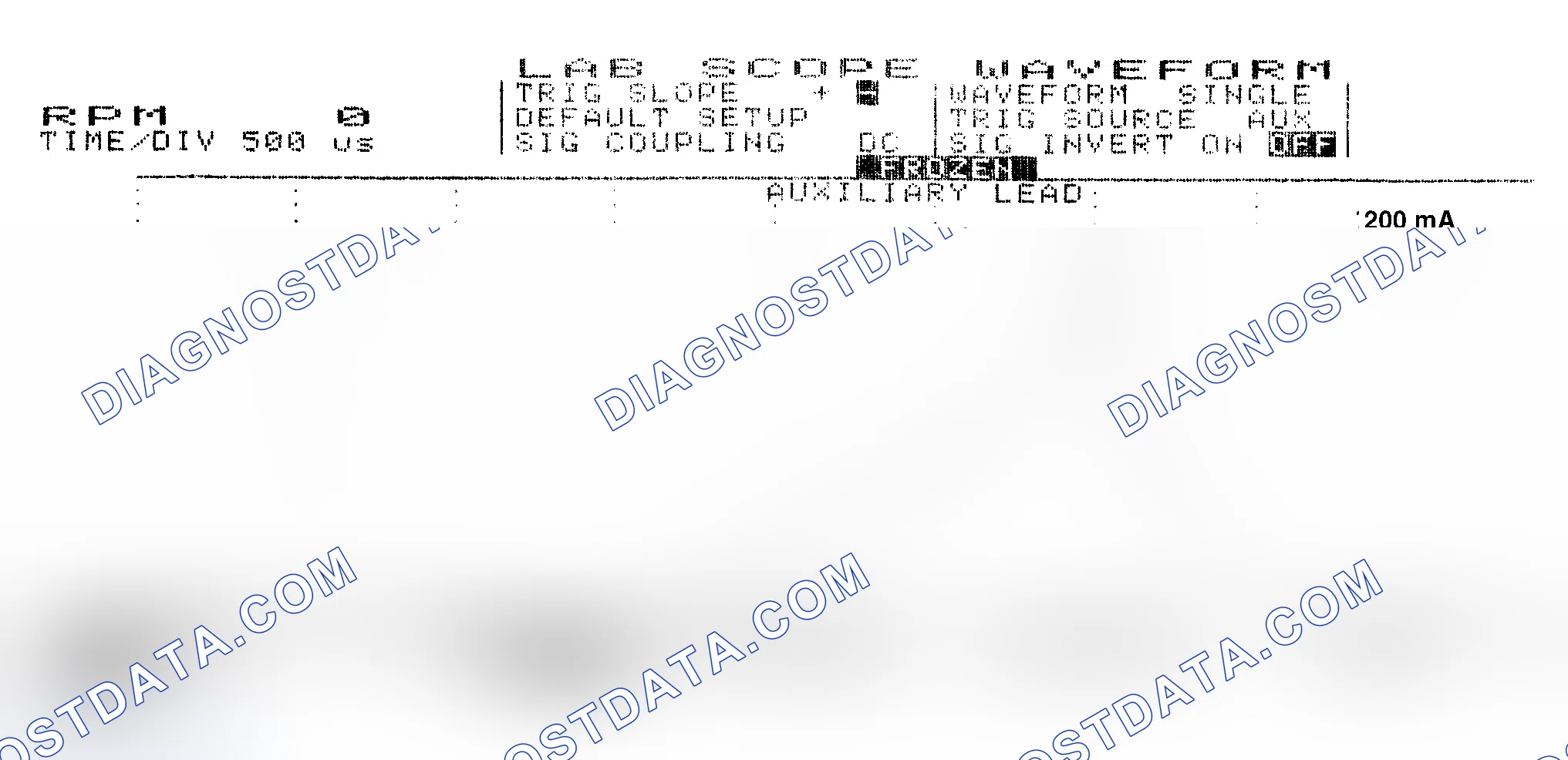 Scheme 17: Single Injector w/Normal Current Flow - Current Pattern