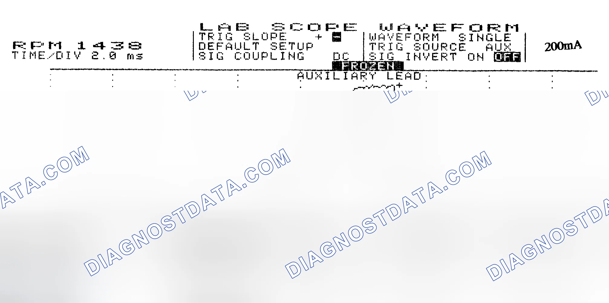Scheme 15: Single Injector w/Normal Current Flow - Current Pattern