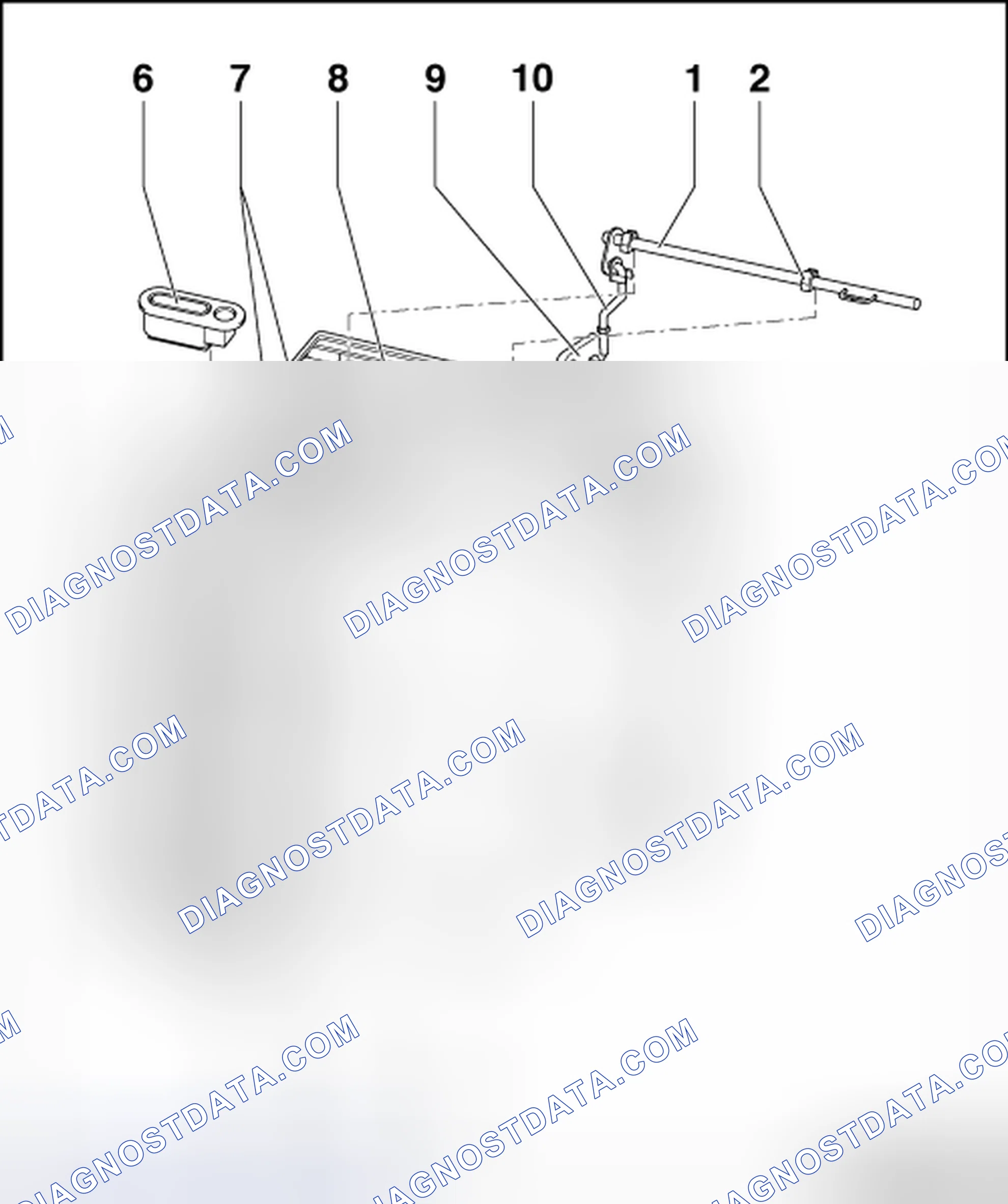 Scheme 53: RIGHT TWO PIECE BACKREST LOCK ASSEMBLY OVERVIEW