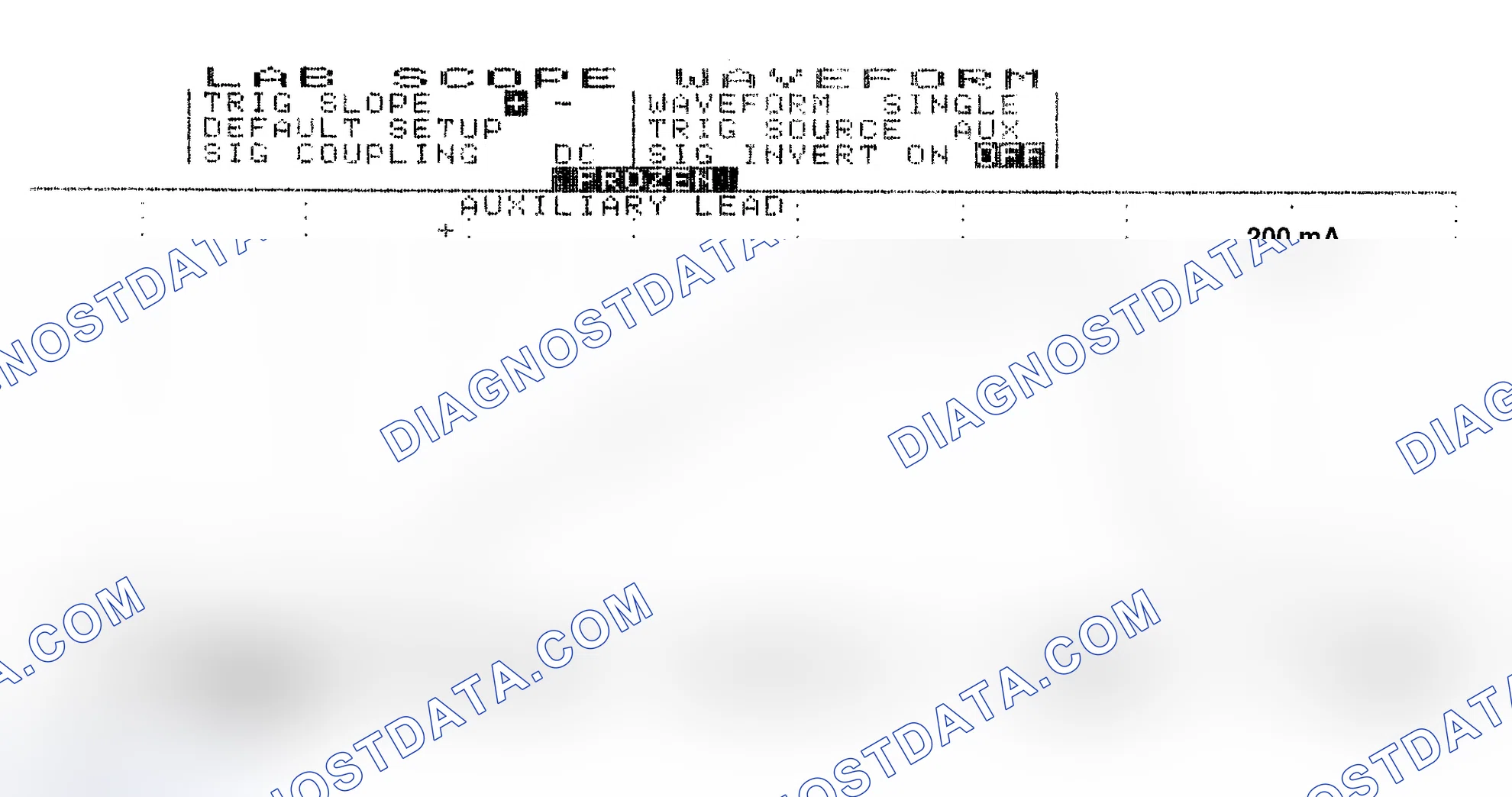 Scheme 13: Single Injector w/Normal Current Flow - Current Pattern