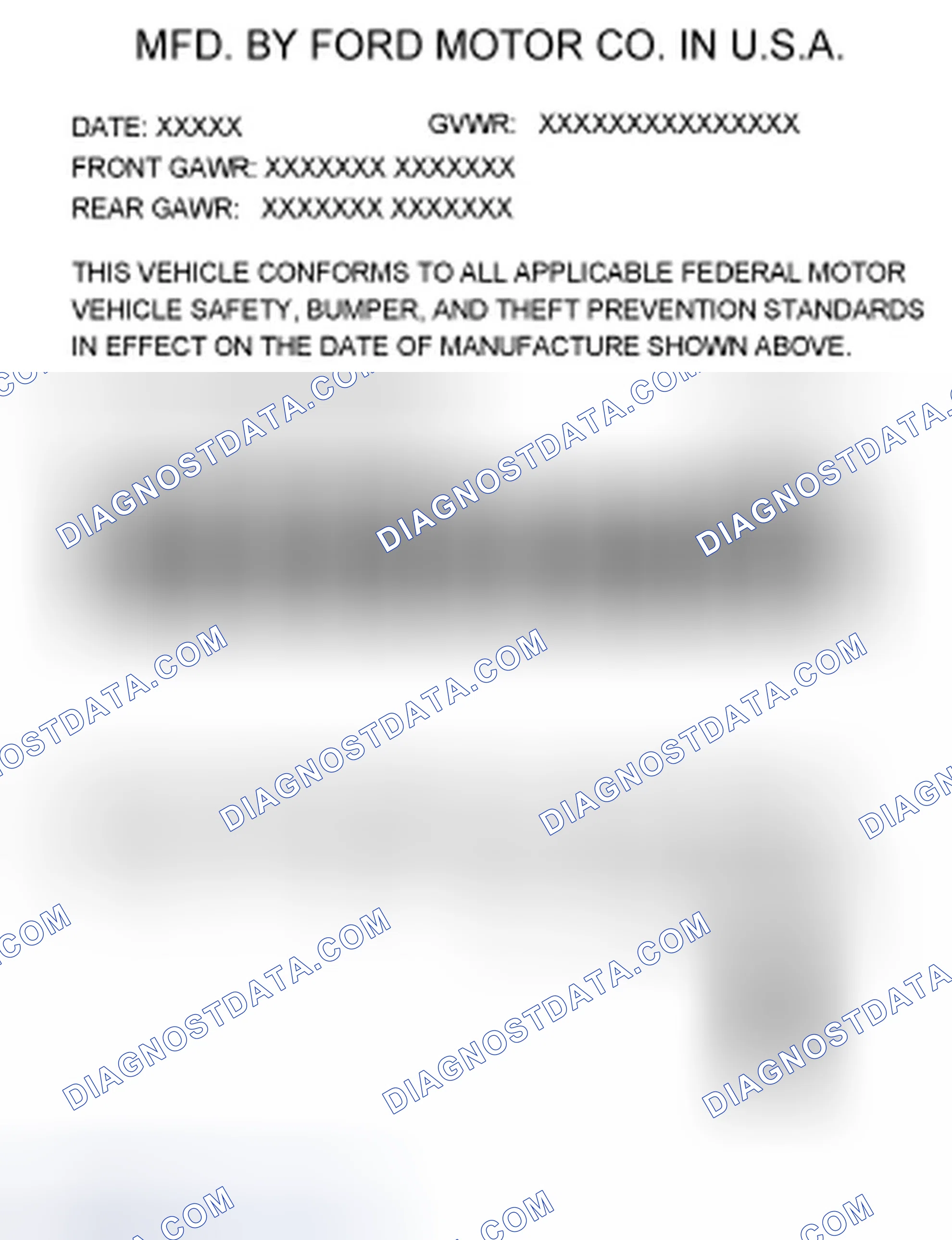 Scheme 42: Powertrain Calibration Information