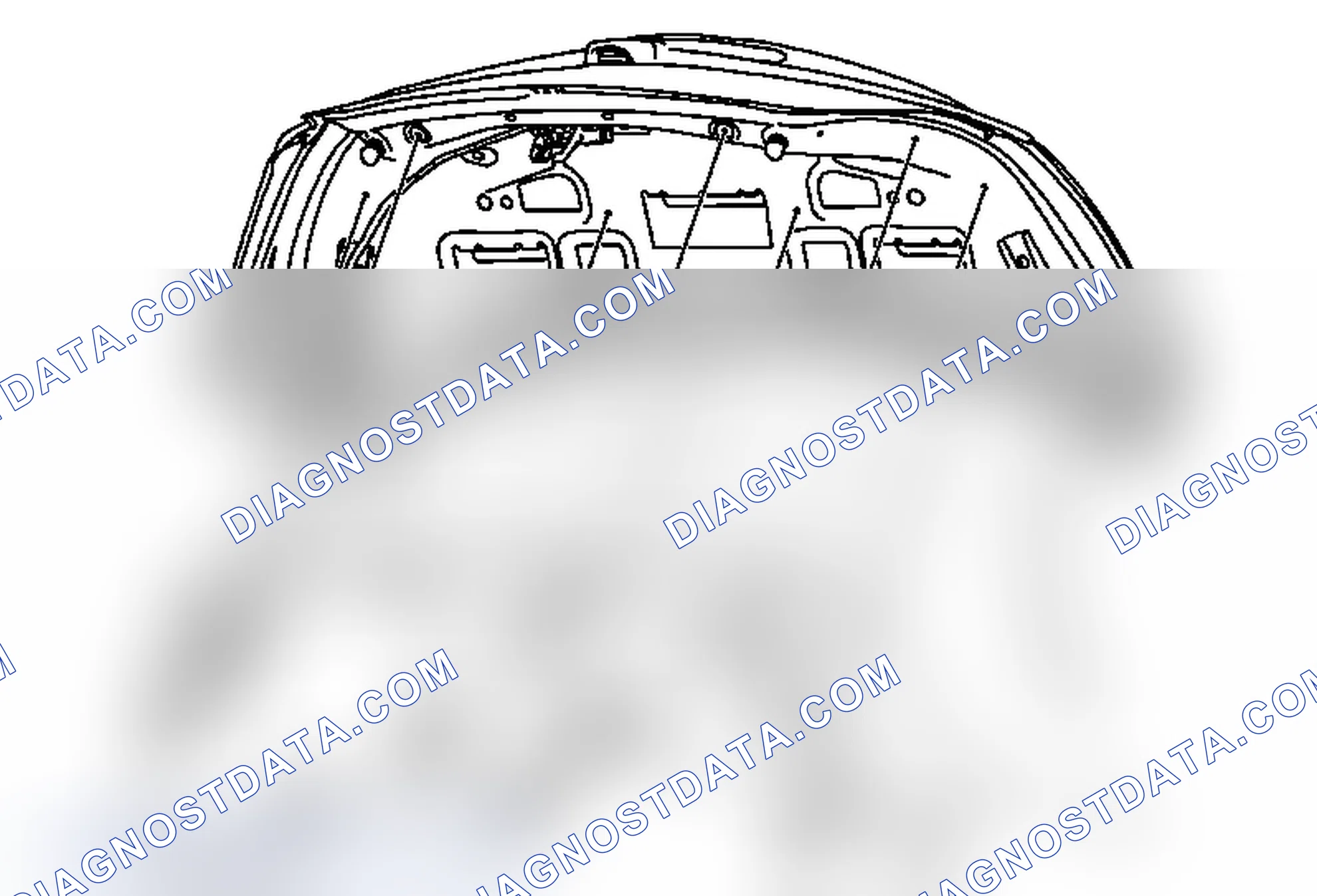 Scheme 77: Rear Compartment Lid Inner Panel Trim Replacement
