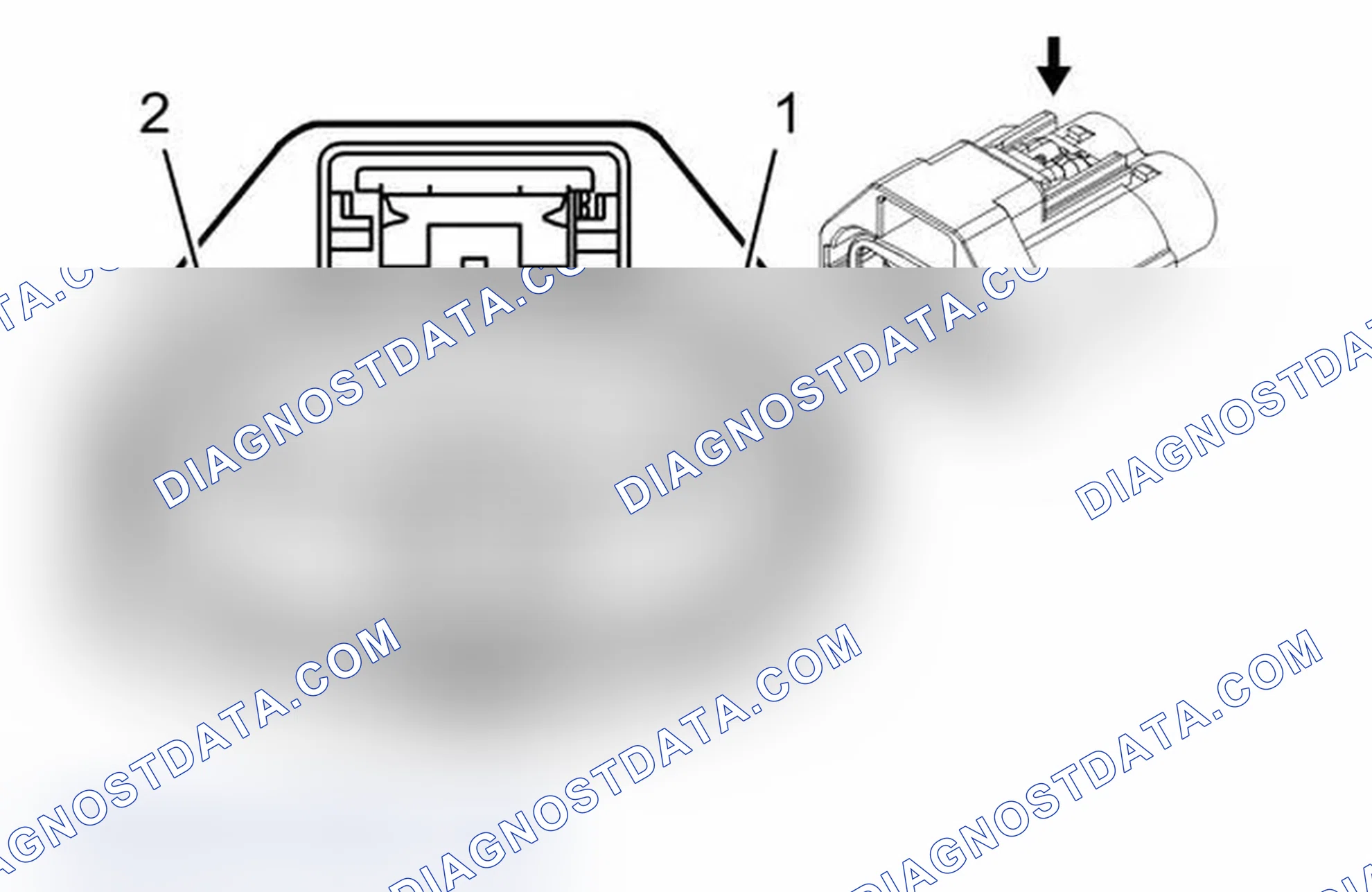 Scheme 407: R10L Cooling Fan Resistor - Left (LF1)