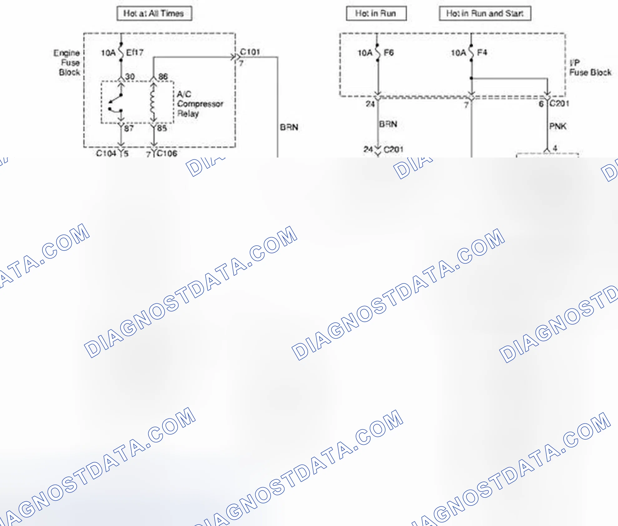 Scheme 31: Manual Control A/C Diagram (2 of 2)