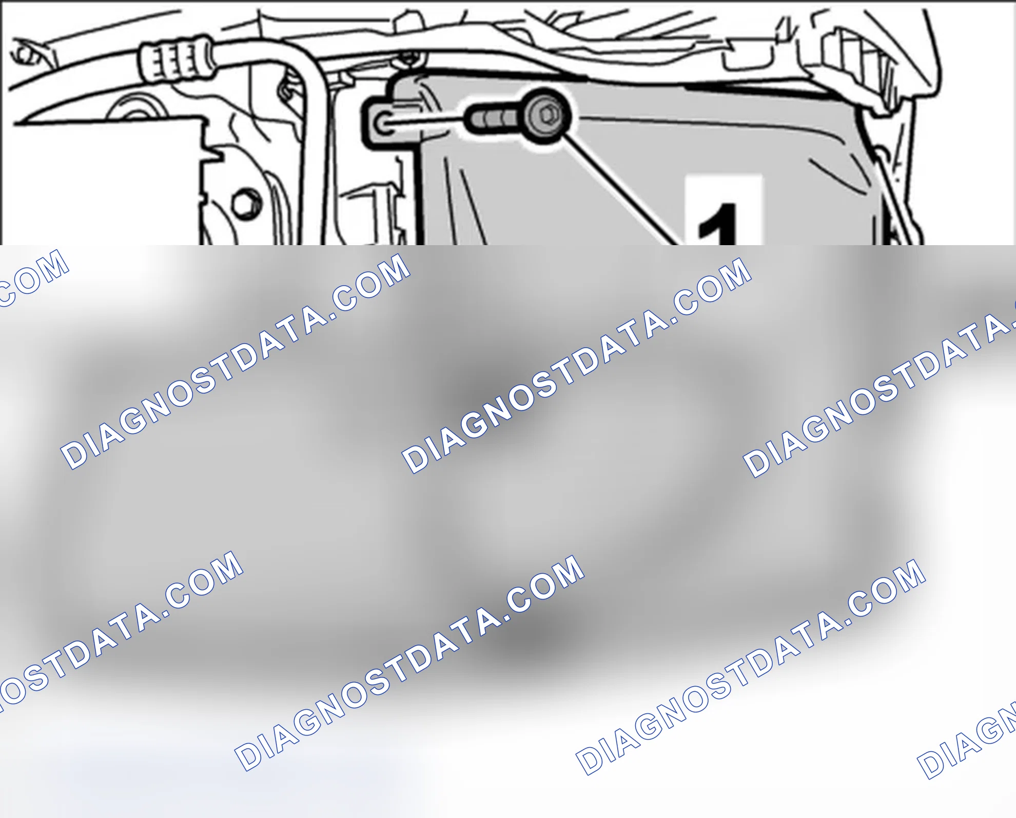 Scheme 8: Removing air guide for side radiator