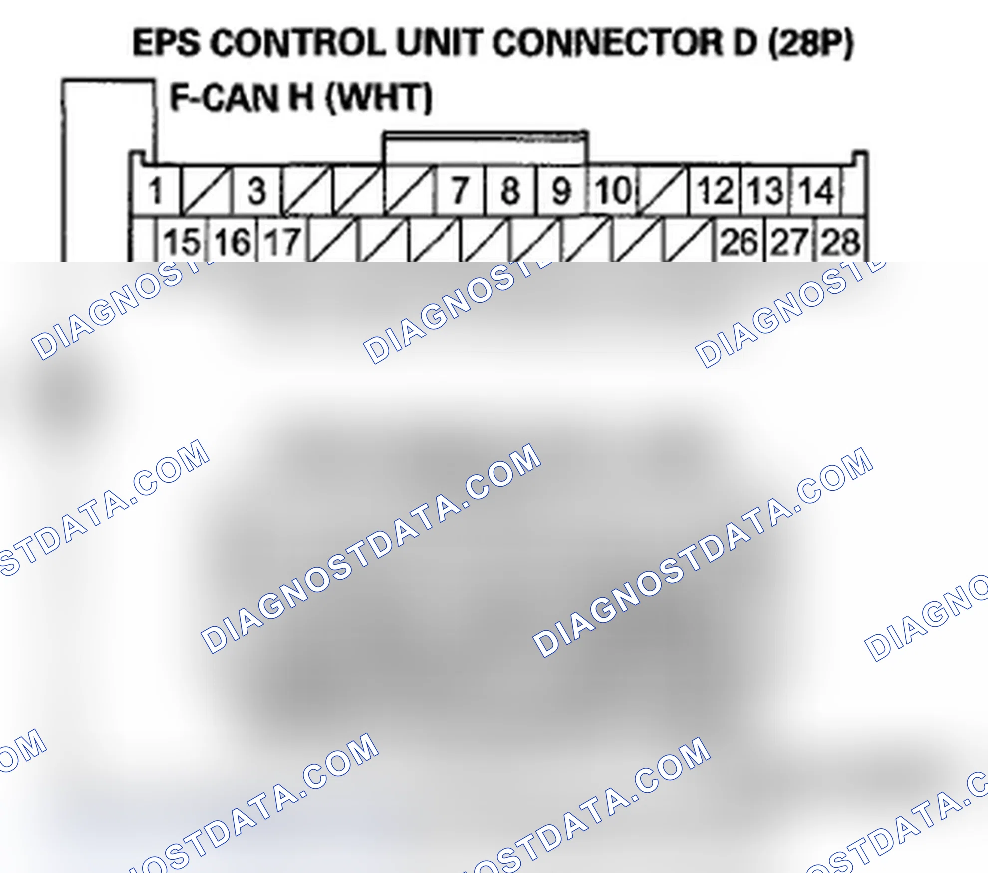 Scheme 206: DTC U0131: F-CAN Malfunction (PCM-EPS Control Unit)