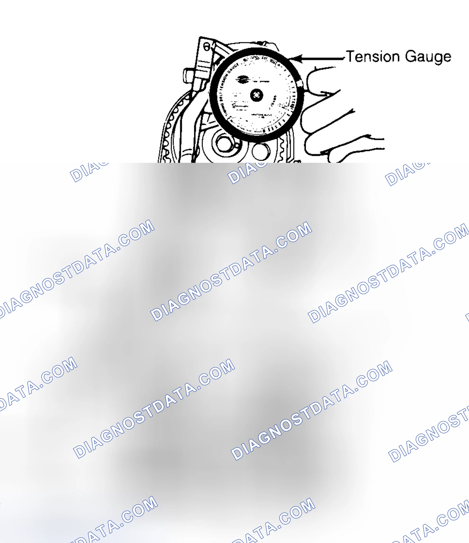 Scheme 3: Adjusting Typical Timing Belt Tension