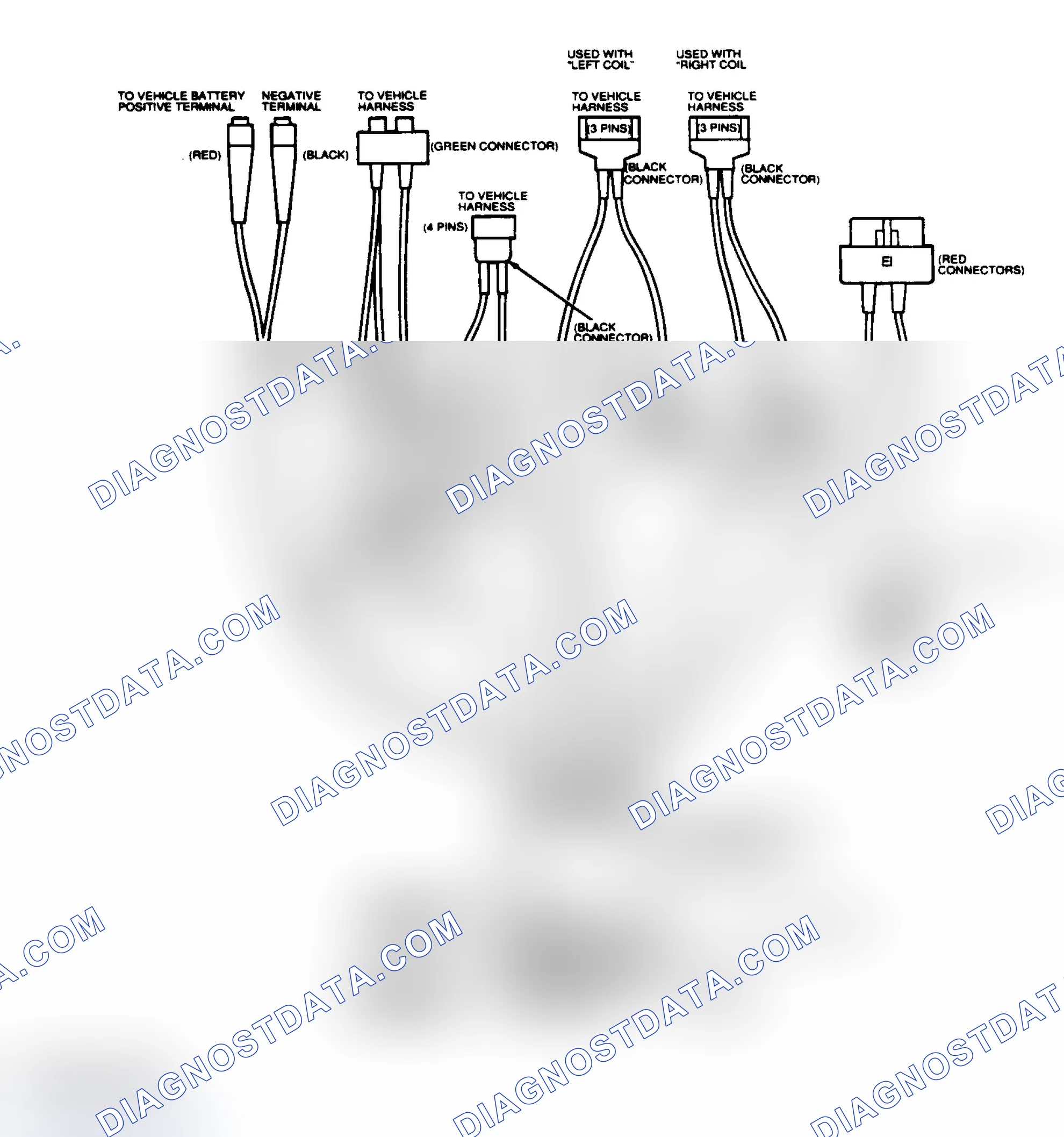 Scheme 199: EI Diagnostic Cable Diagram (4.6L)