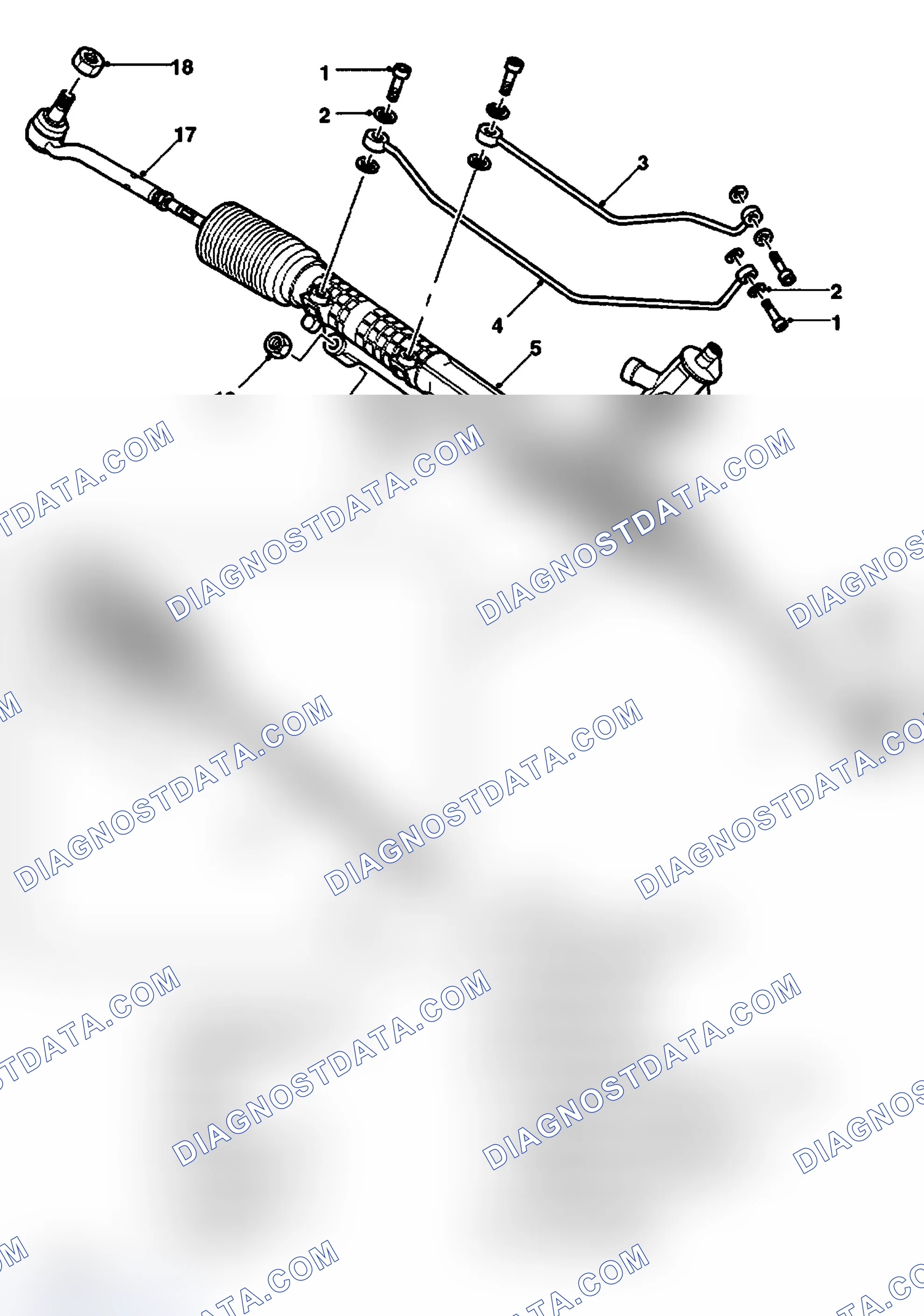 Scheme 13: STEERING RACK