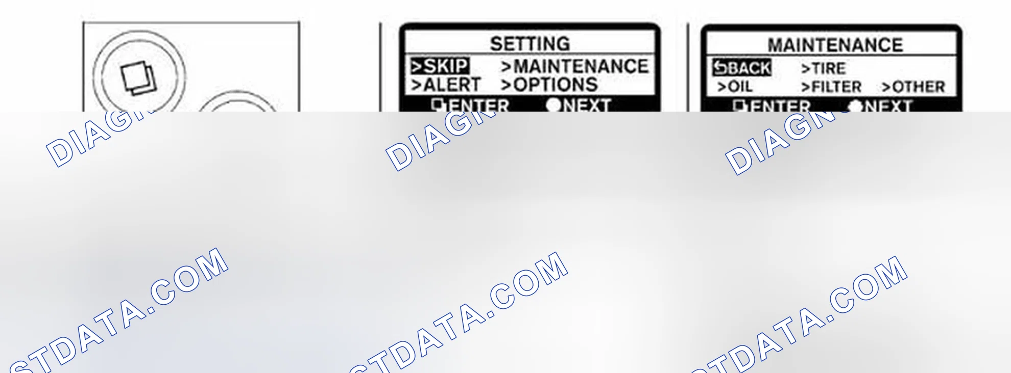 Scheme 15: MAINTENANCE REMINDER DISPLAY RESET - PROCEDURE 11