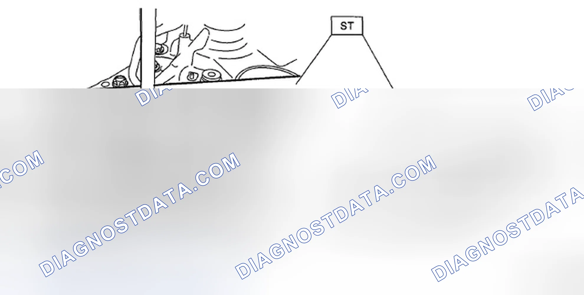 Scheme 364: PROCEDURE WHEN REPLACING ONLY DRIVE PINION RETAINER OR CONVERTER CASE