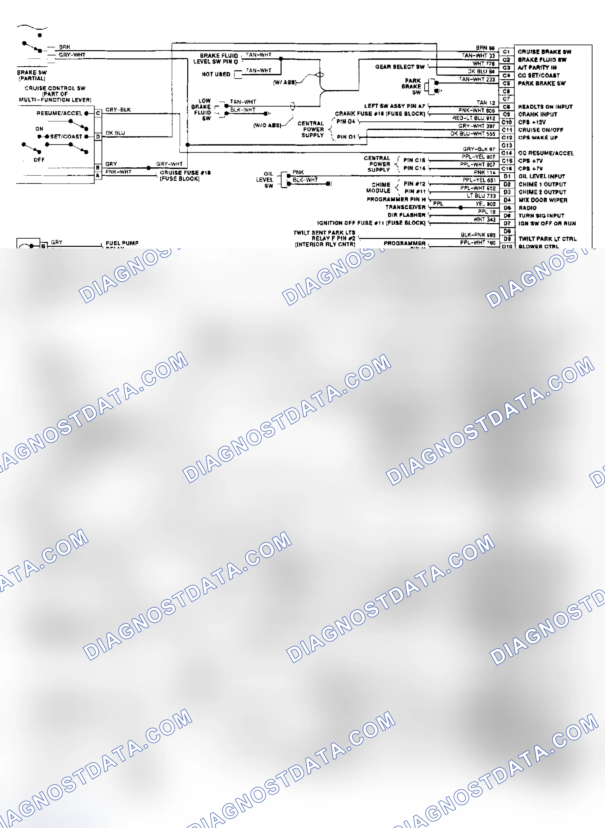 Scheme 230: Toronado Wiring Diagram