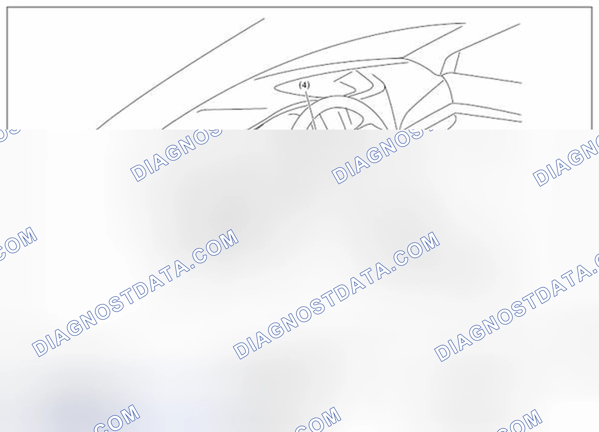 Scheme 728: MODEL WITHOUT PUSH BUTTON IGNITION SWITCH