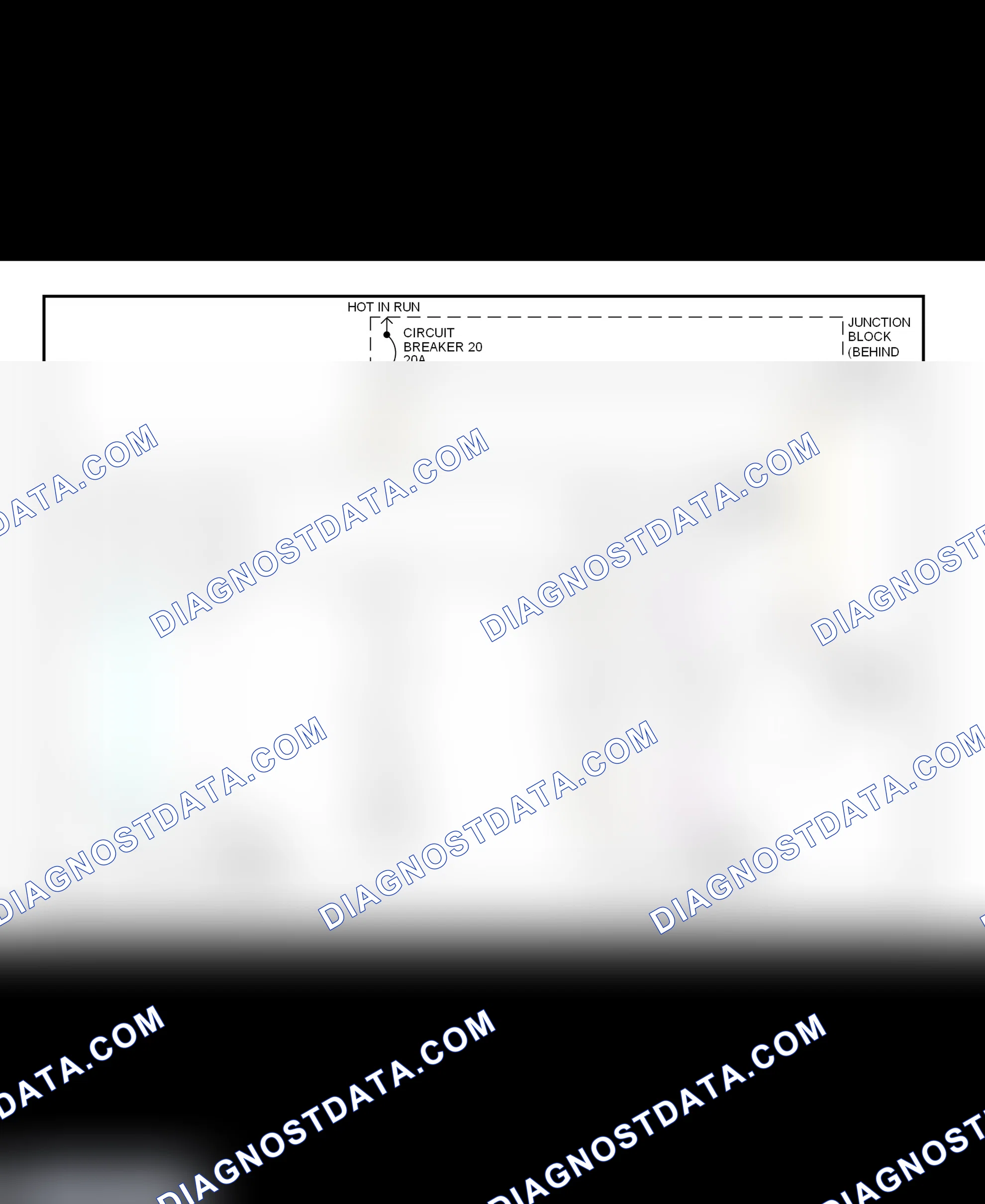 Fig. 3: Power Window System Wiring Diagram