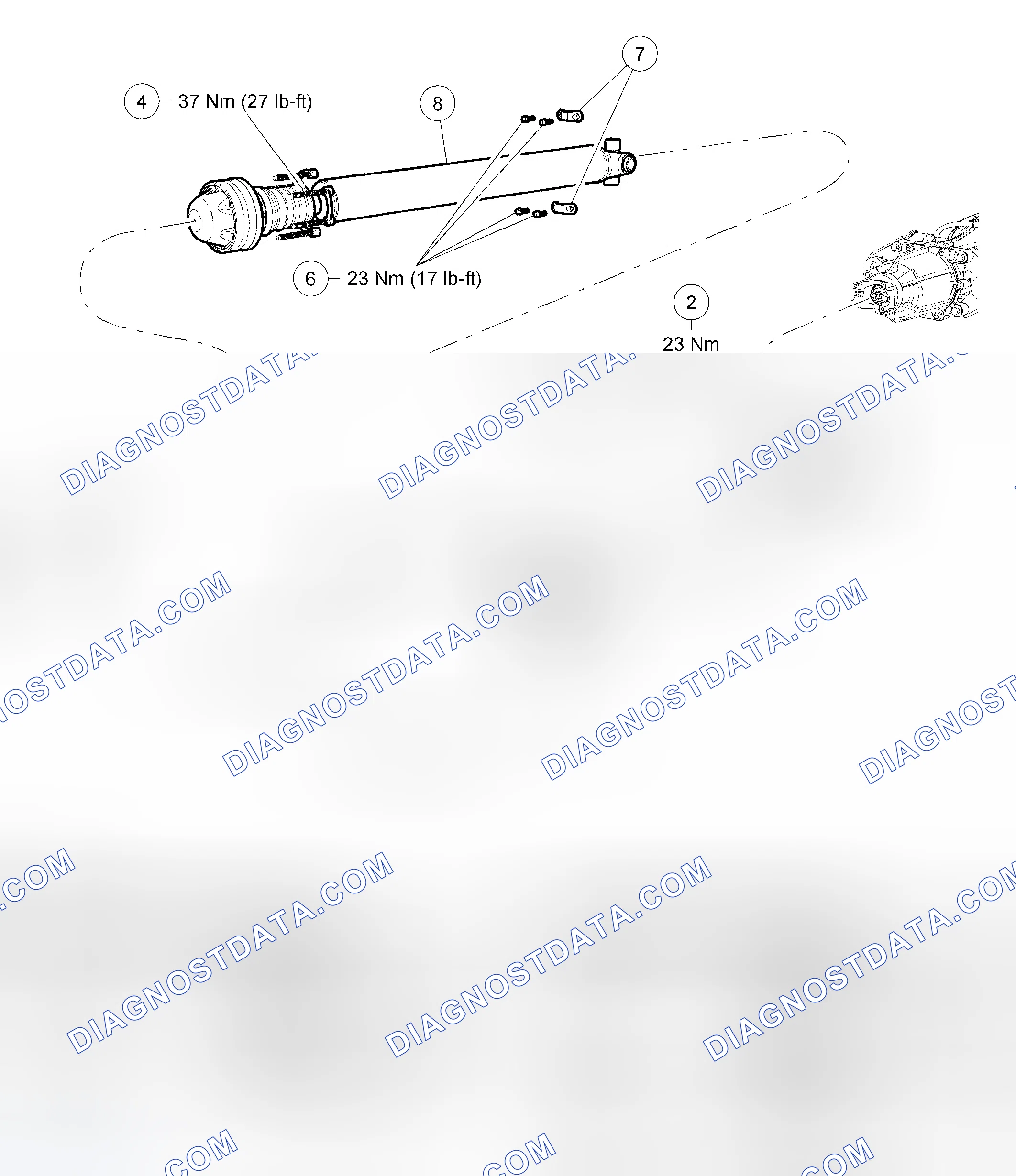 Scheme 8: Driveshaft