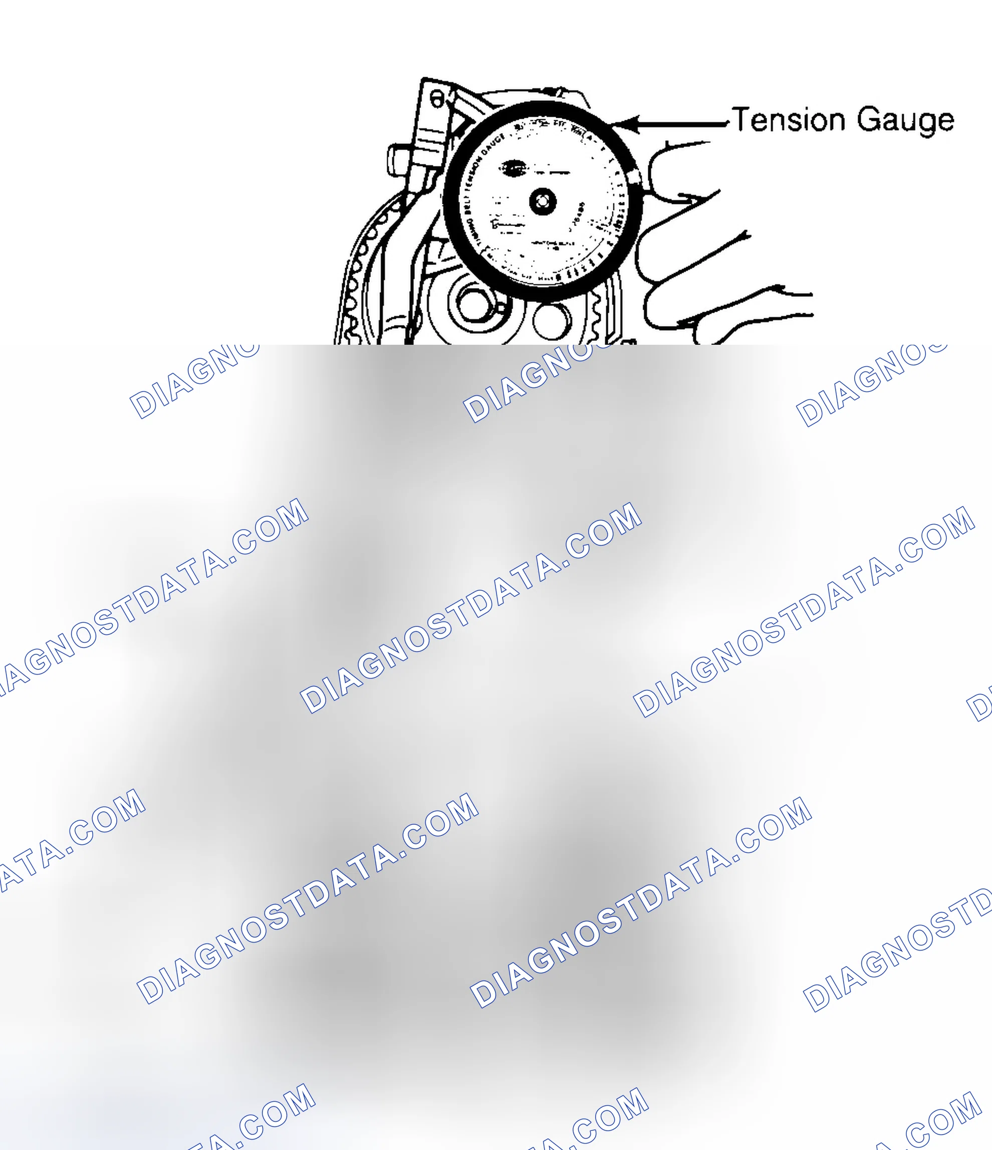 Scheme 3: Adjusting Typical Timing Belt Tension