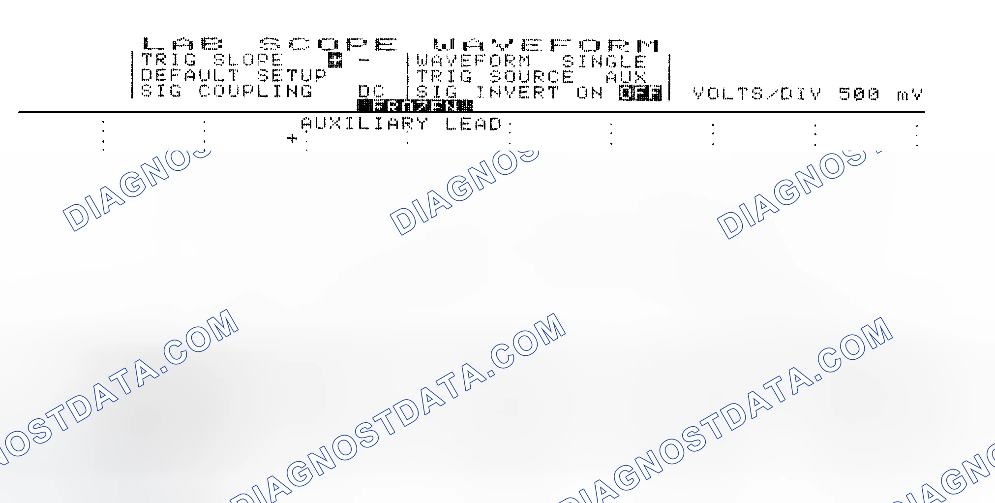 Scheme 14: Single Injector w/Excessive Current Flow - Current Pattern