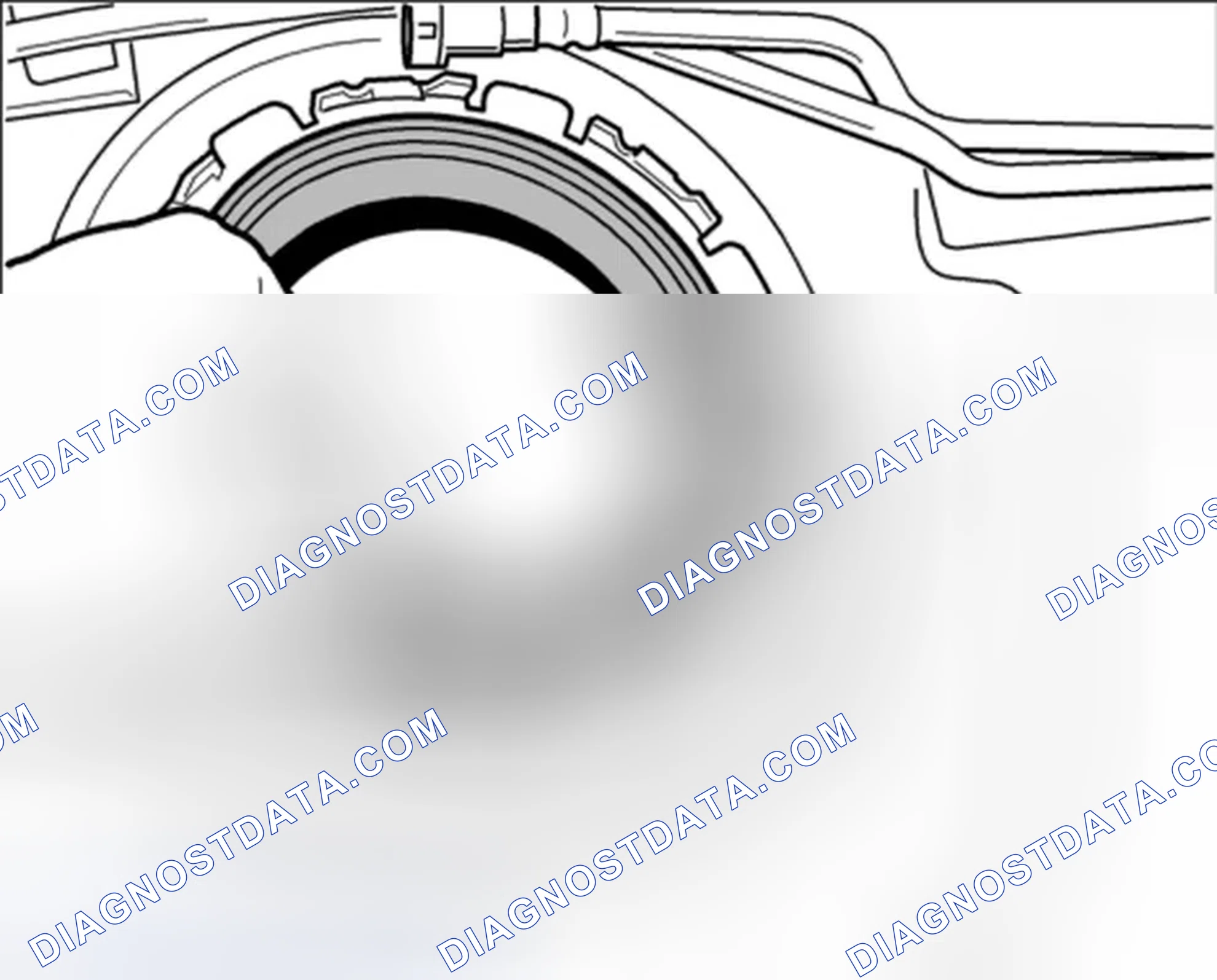 Scheme 118: Installing fuel pressure regulator