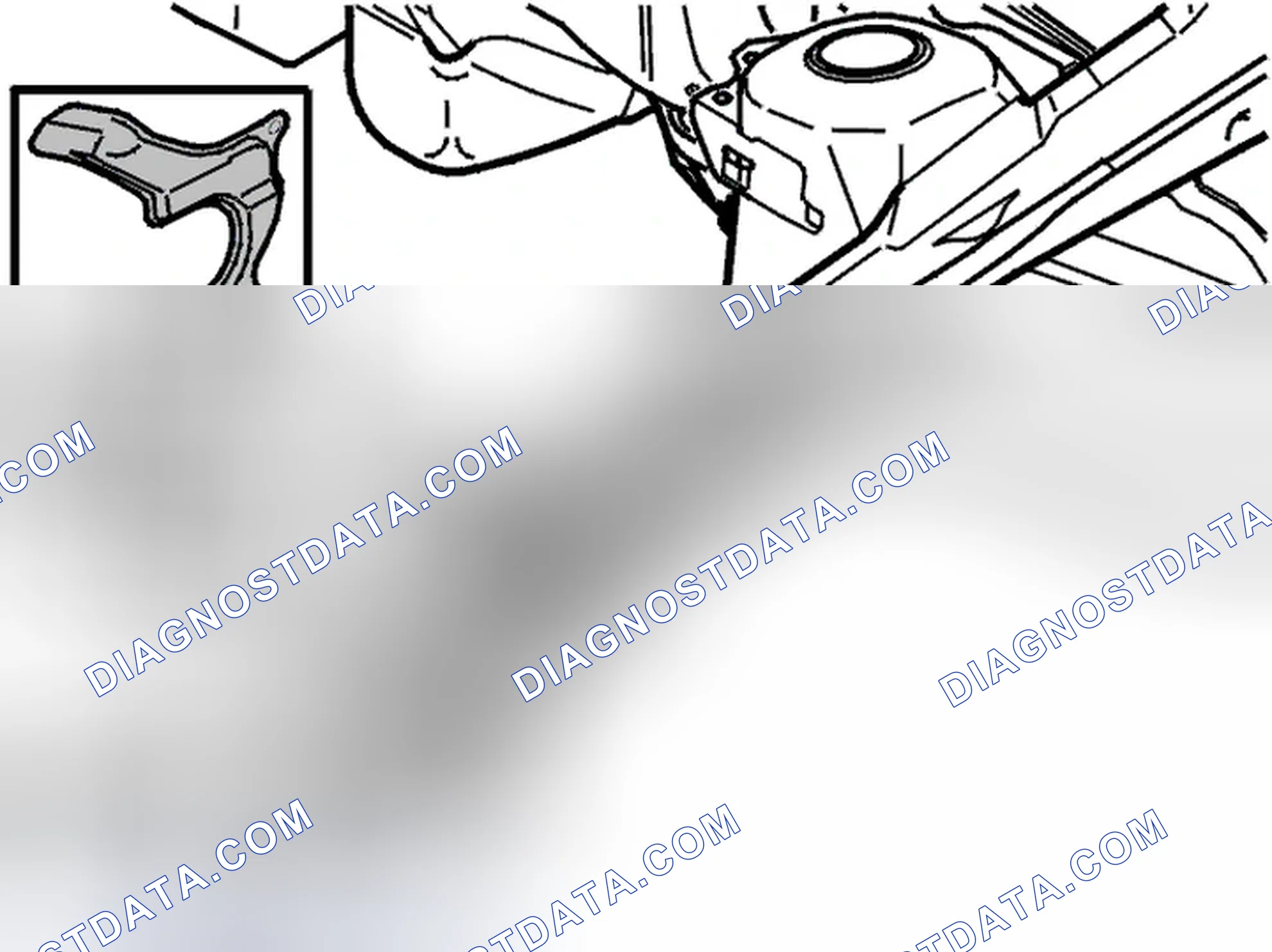 Scheme 144: Headlamp support frame, replacing