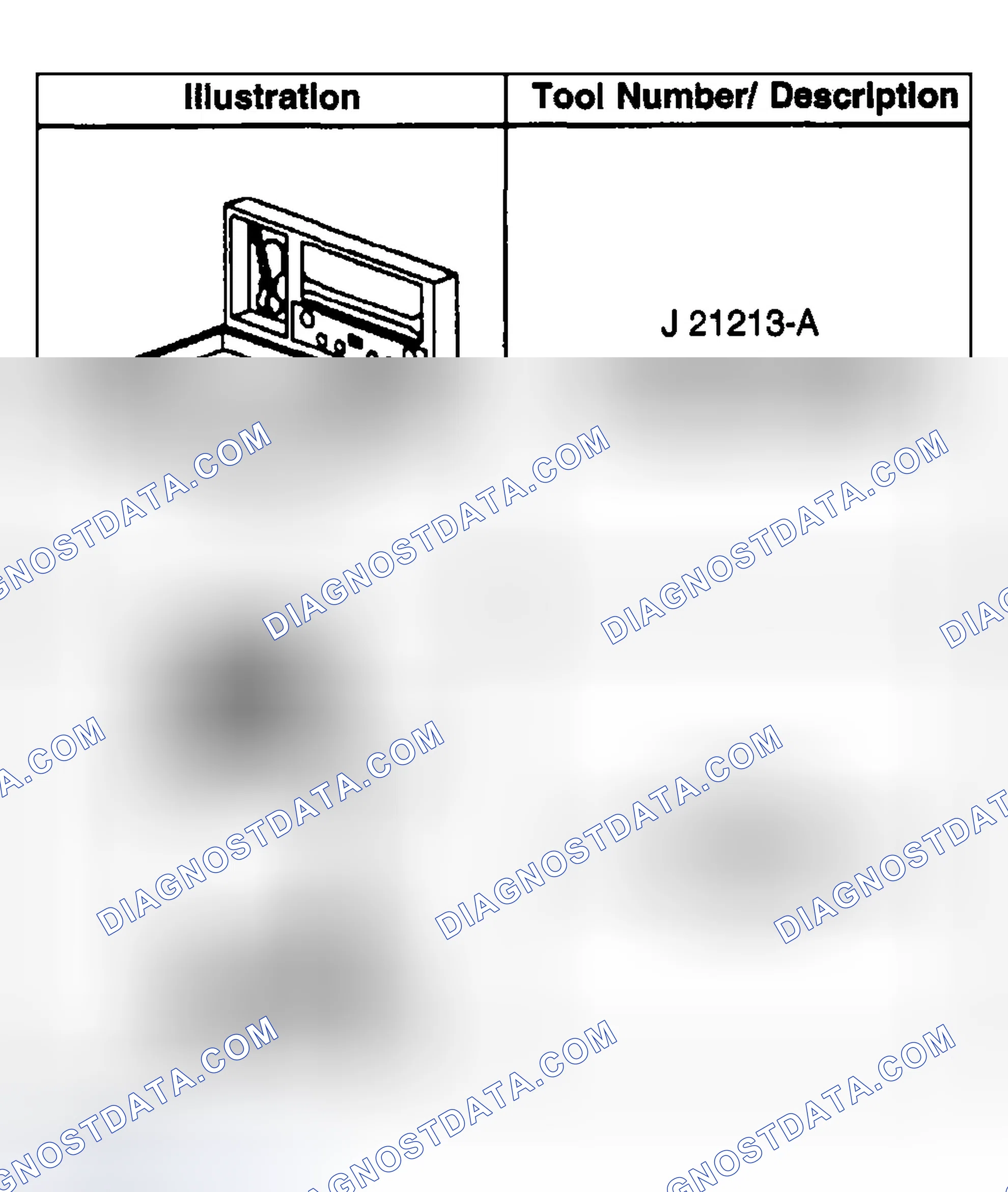 Scheme 131: Special Tools and Equipment