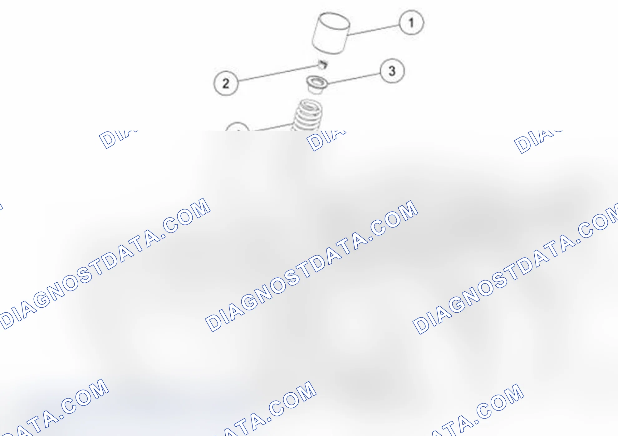 Scheme 100: Valve Train Components - Exploded View