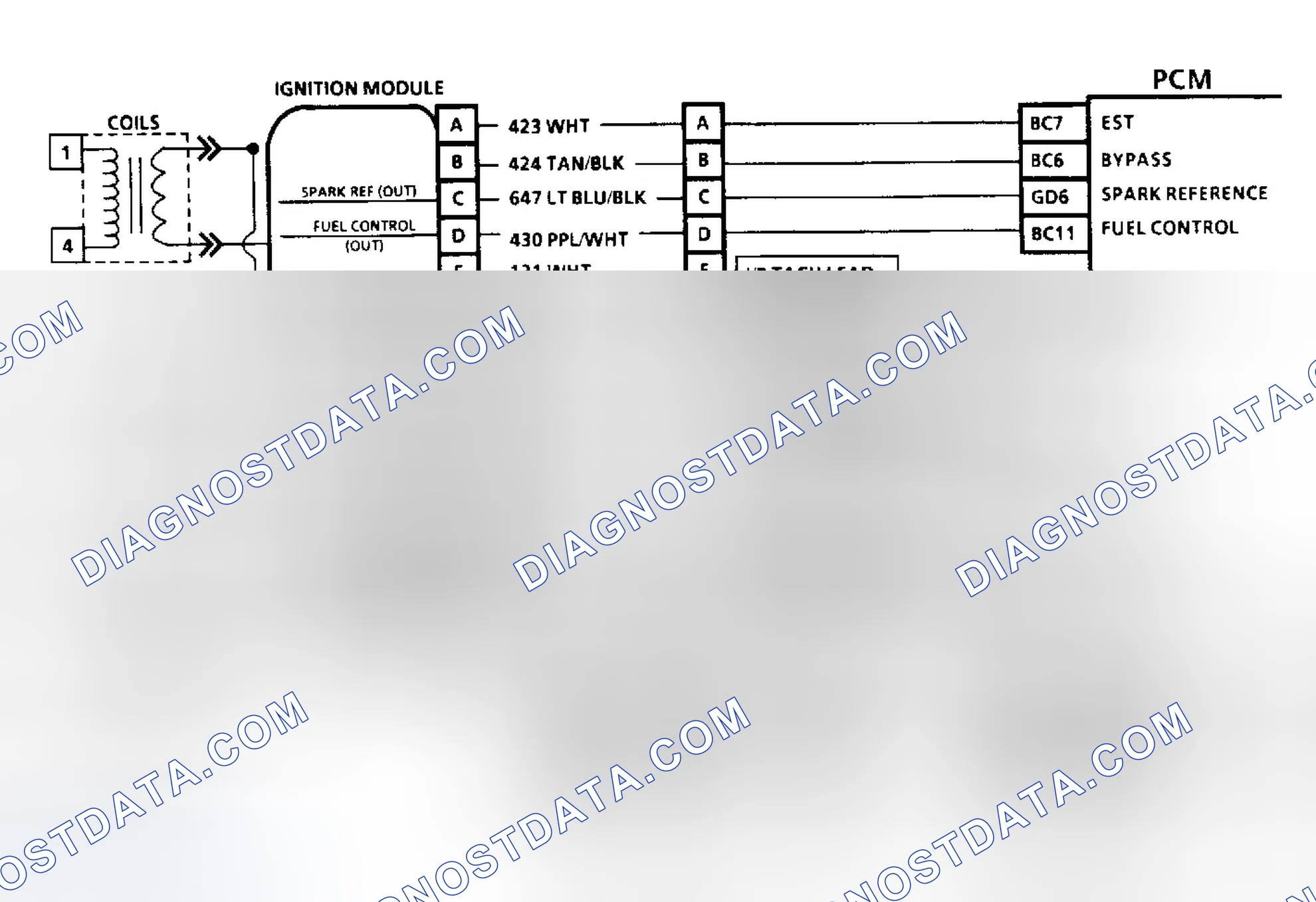 Scheme 1: Ignition System (3.8L)