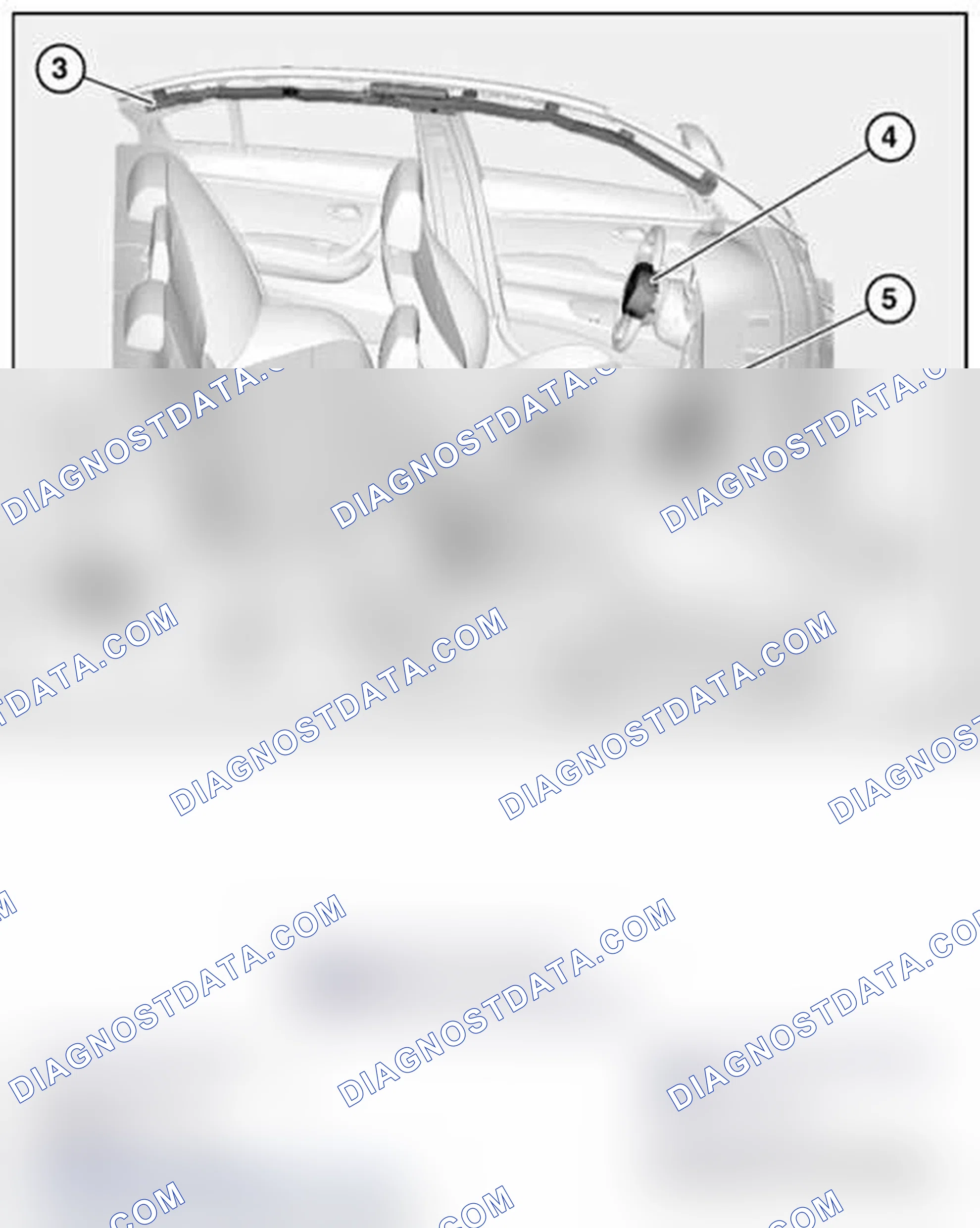 Scheme 84: 72 12... Overview of airbag modules, airbag control unit, belt tensioners