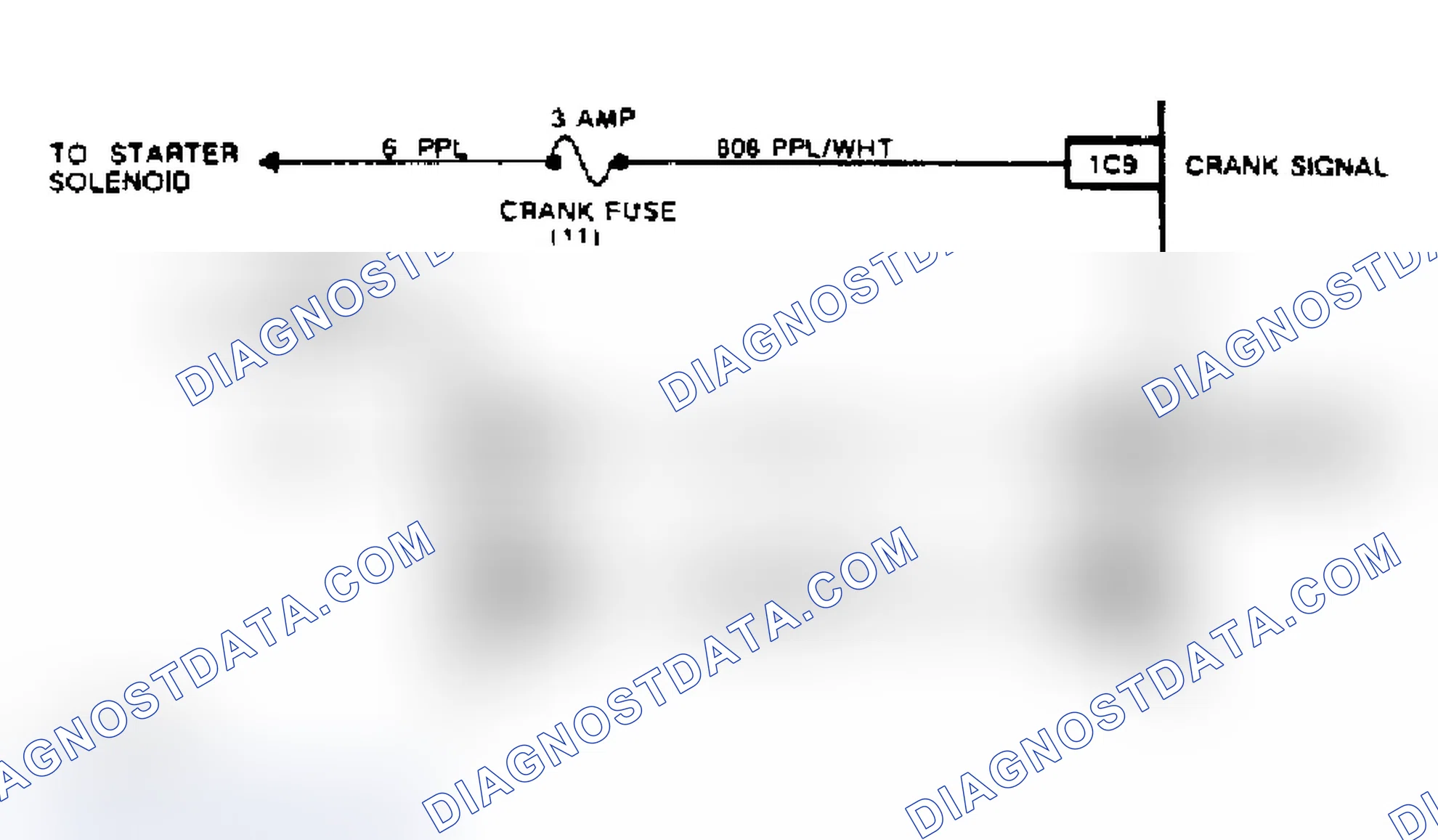 Scheme 190: Code B552, Wiring Diagram BCM Keep Alive Memory Error