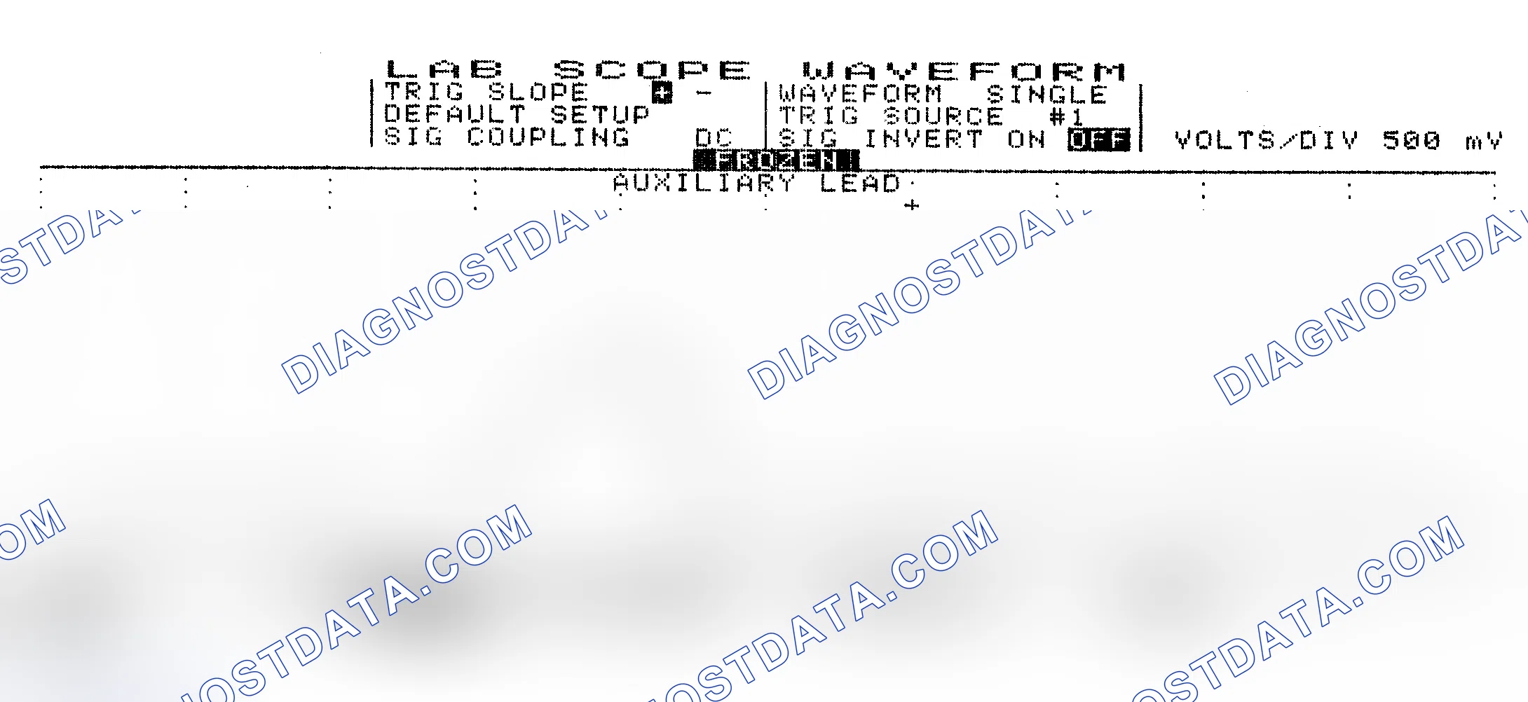 Scheme 10: Single Injector w/Excessive Current Flow - Current Pattern