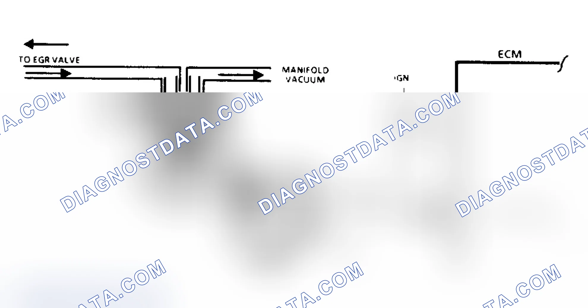 Scheme 124: EGR System Check Schematic (2.8/4.3L "S/T" & 5.7/7.4L Over 8500 GVW)