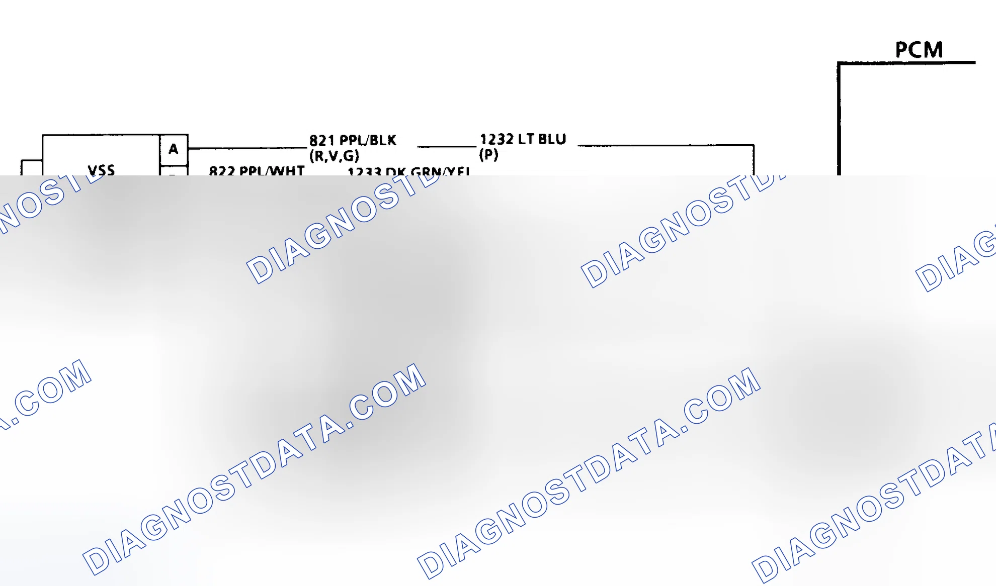 Scheme 43: Code 24 Schematic (2WD W/4L80-E Trans. Except C & K Series) Vehicle Speed Sensor
